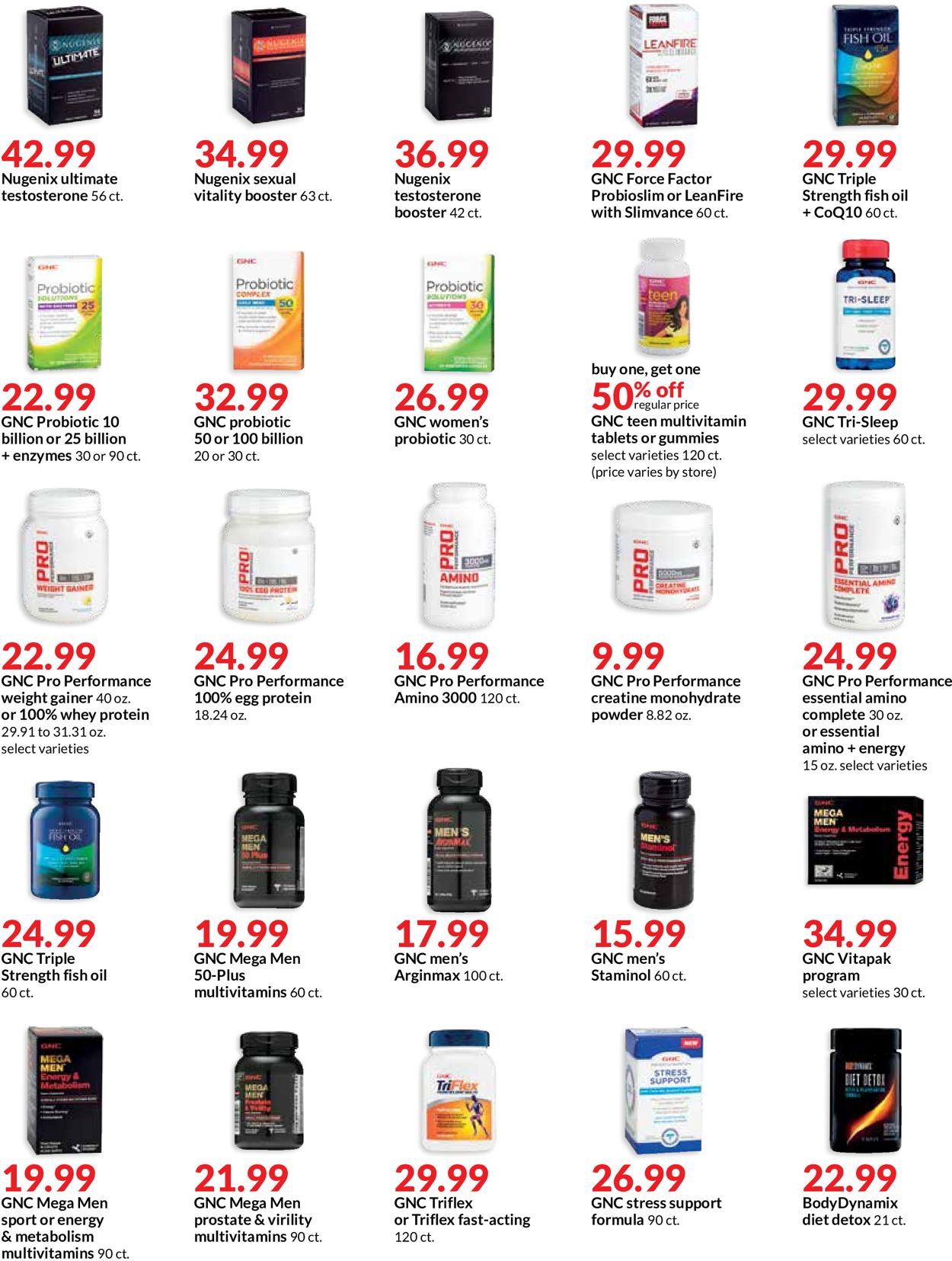 Catalogue HyVee Sale 2020 from 12/01/2020