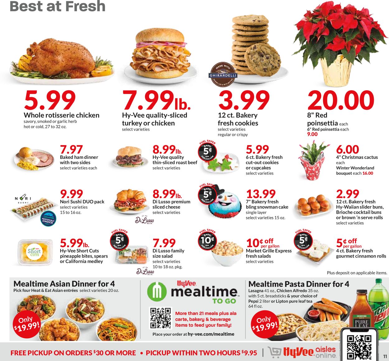 HyVee Hot Deals 2020 Current weekly ad 12/16 12/24/2020 [11