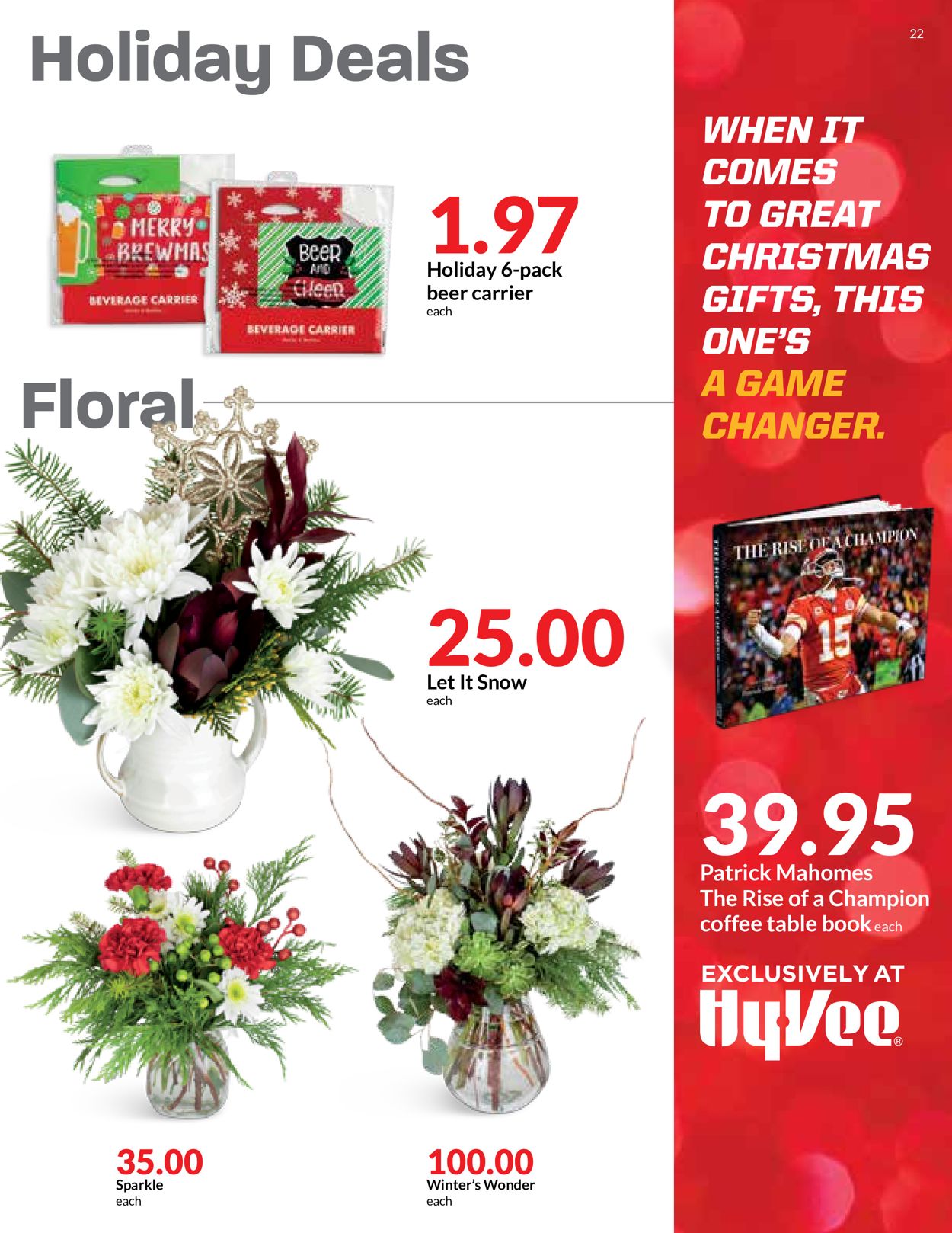 Catalogue HyVee Christmas 2020 from 12/23/2020