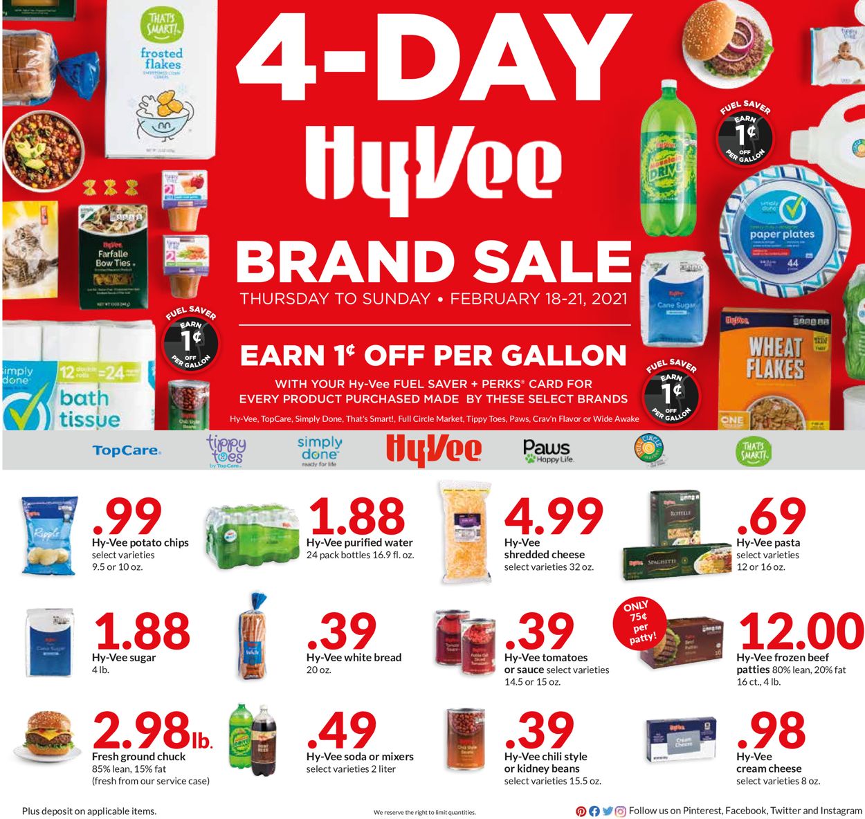 Catalogue HyVee from 02/18/2021