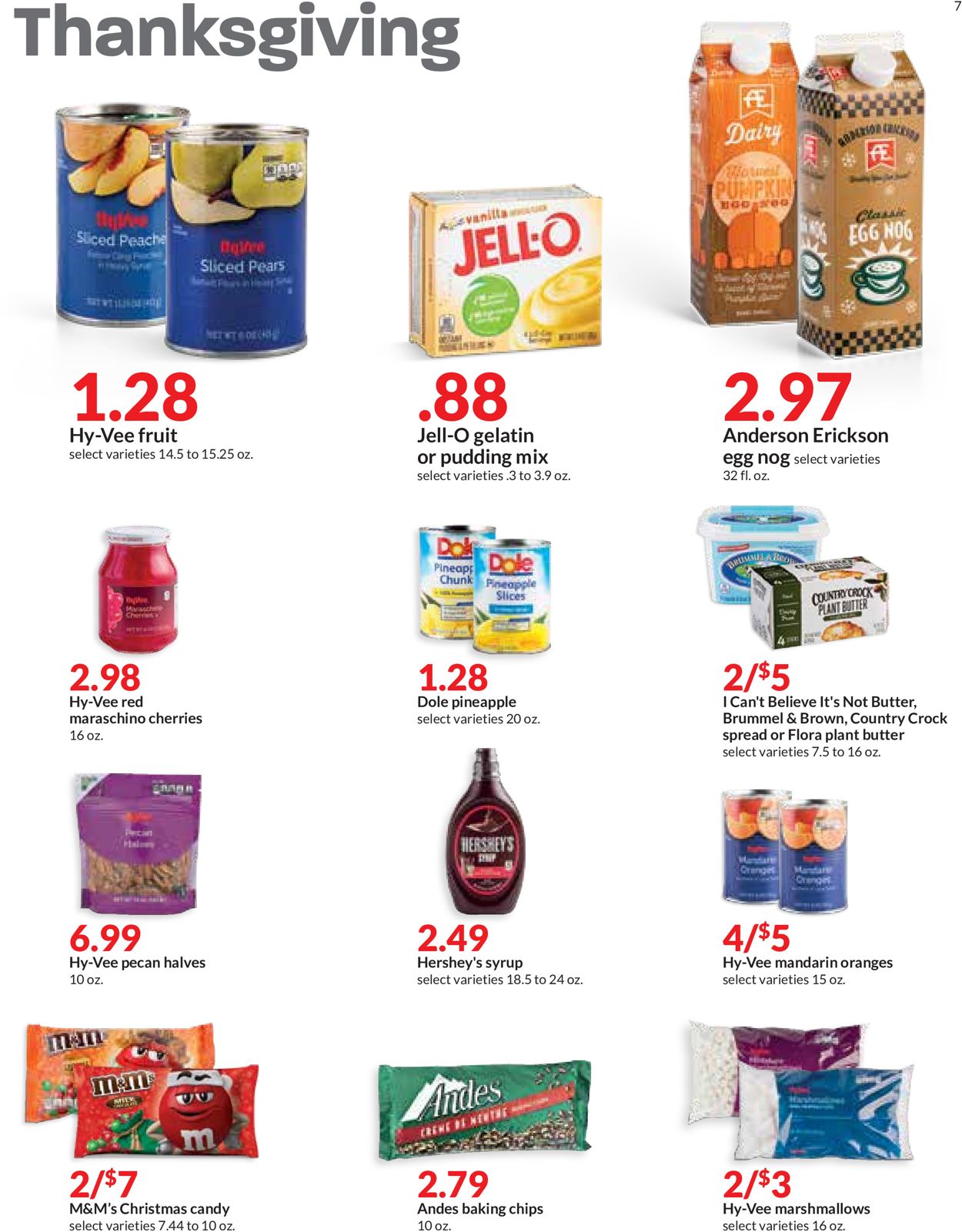 Catalogue HyVee THANSKGIVING 2021 from 11/17/2021