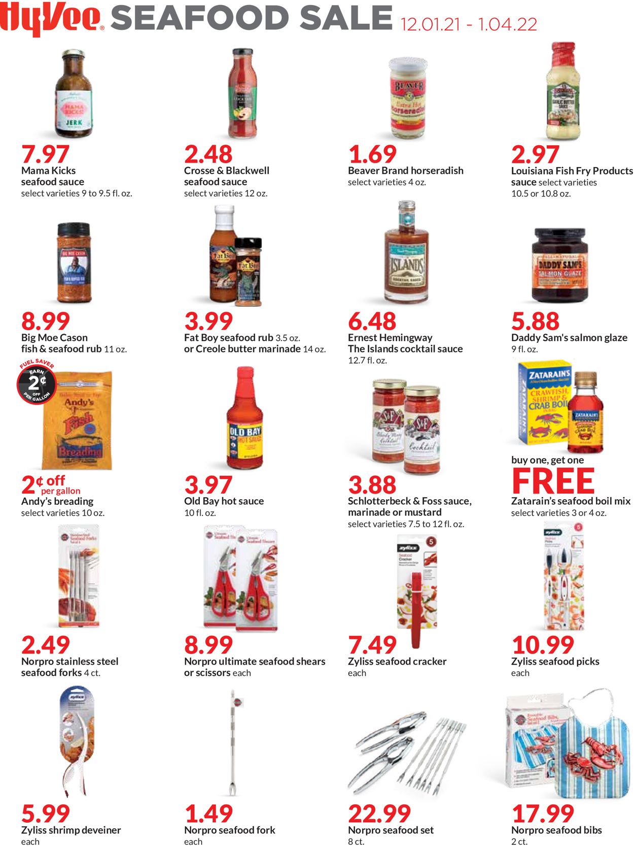 Catalogue HyVee from 12/01/2021