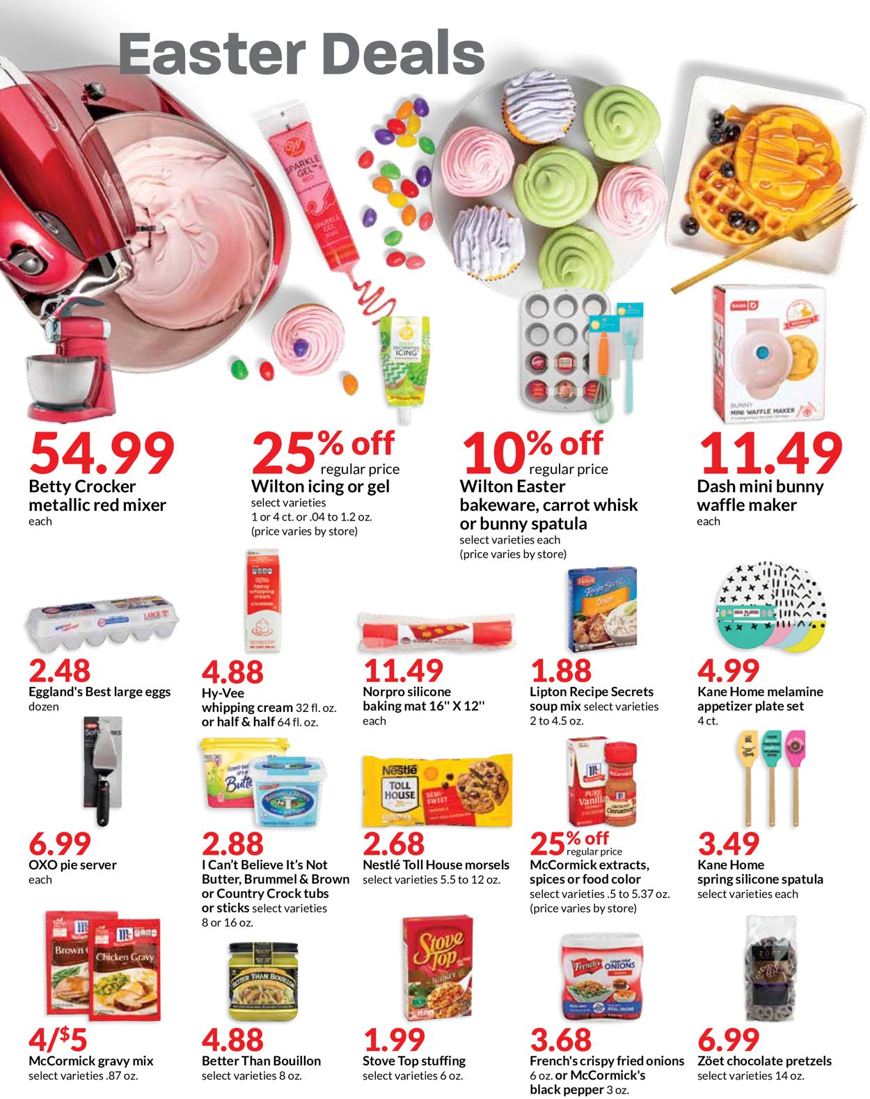 Catalogue HyVee EASTER 2022 from 04/13/2022