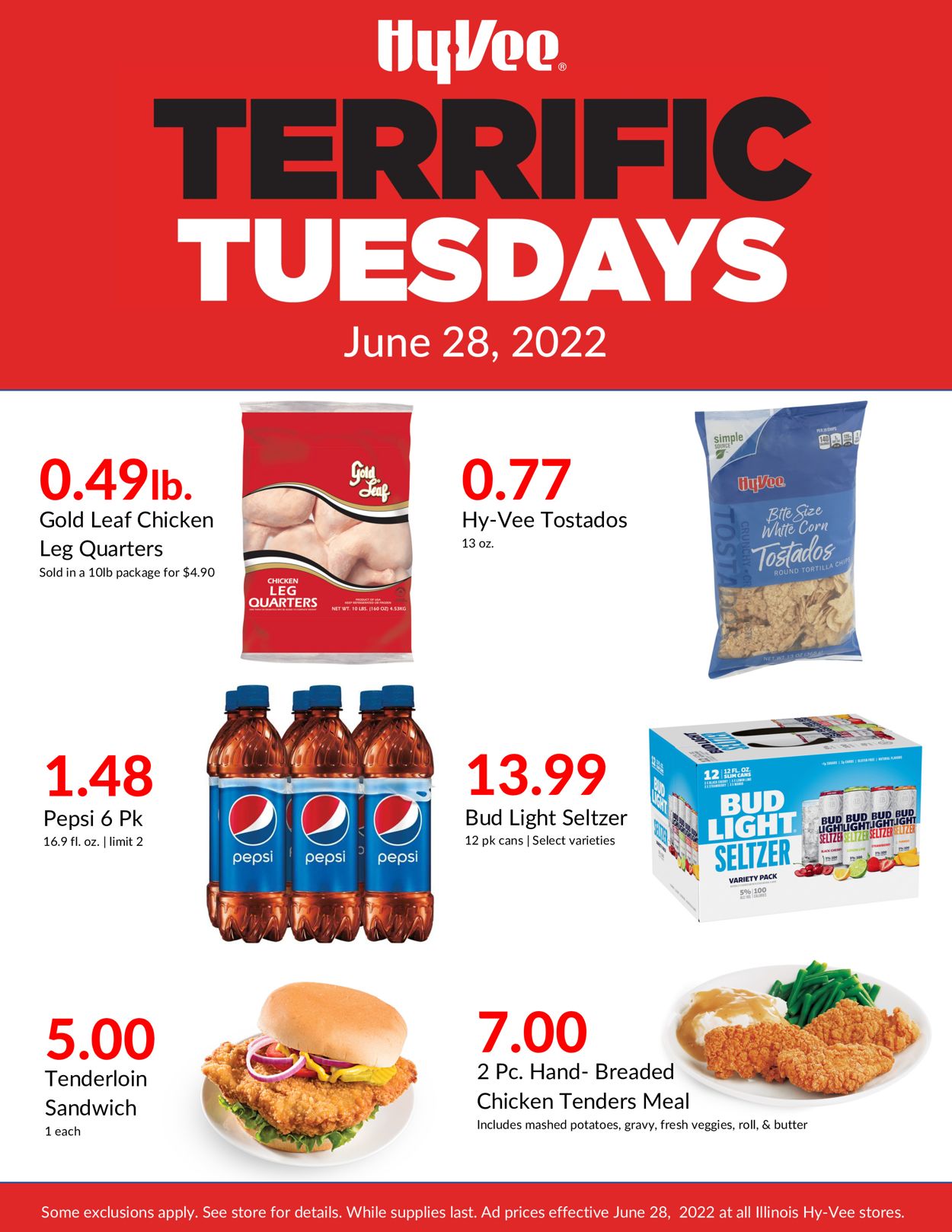 Catalogue HyVee from 06/28/2022