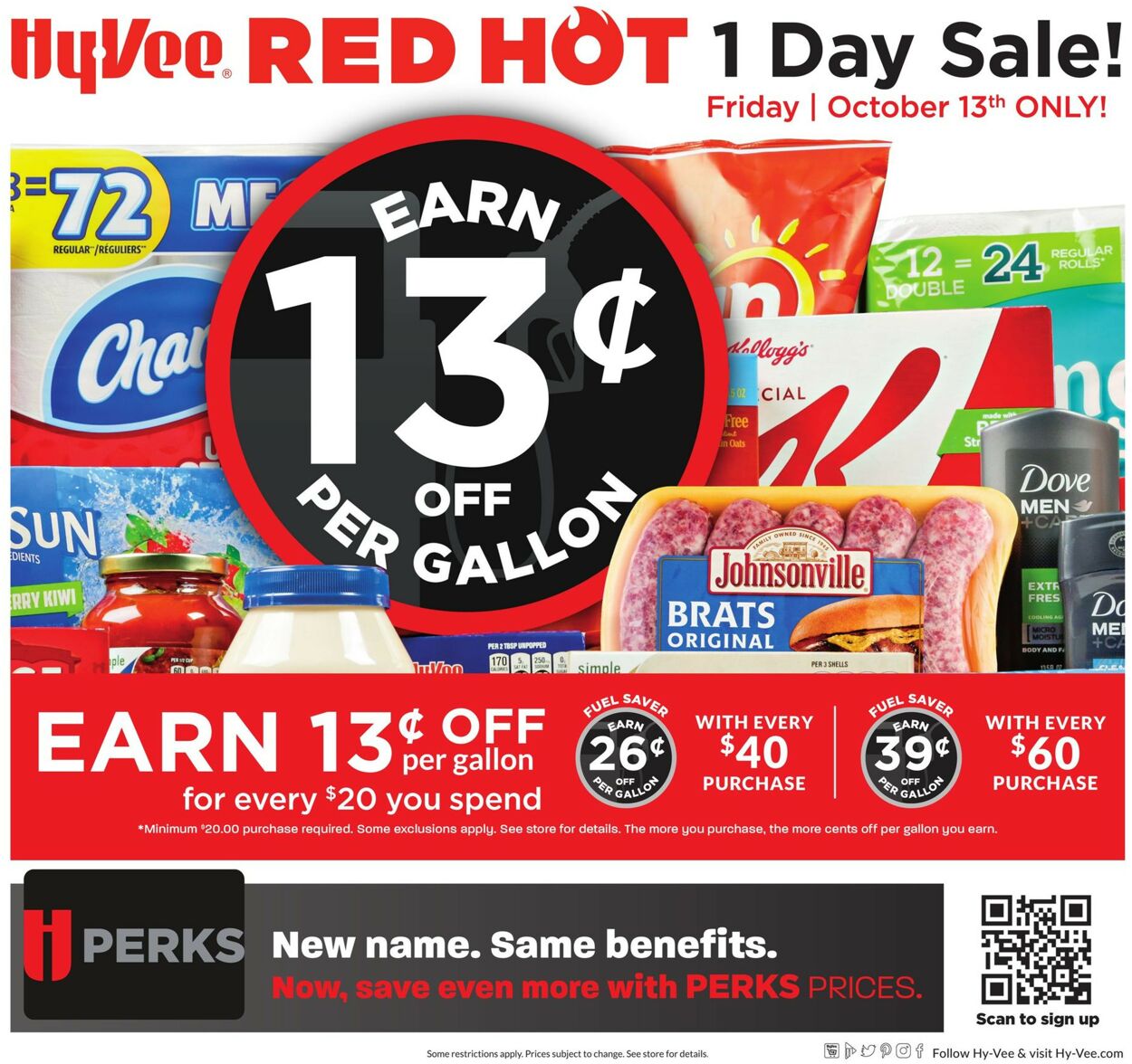 Catalogue HyVee from 10/13/2023