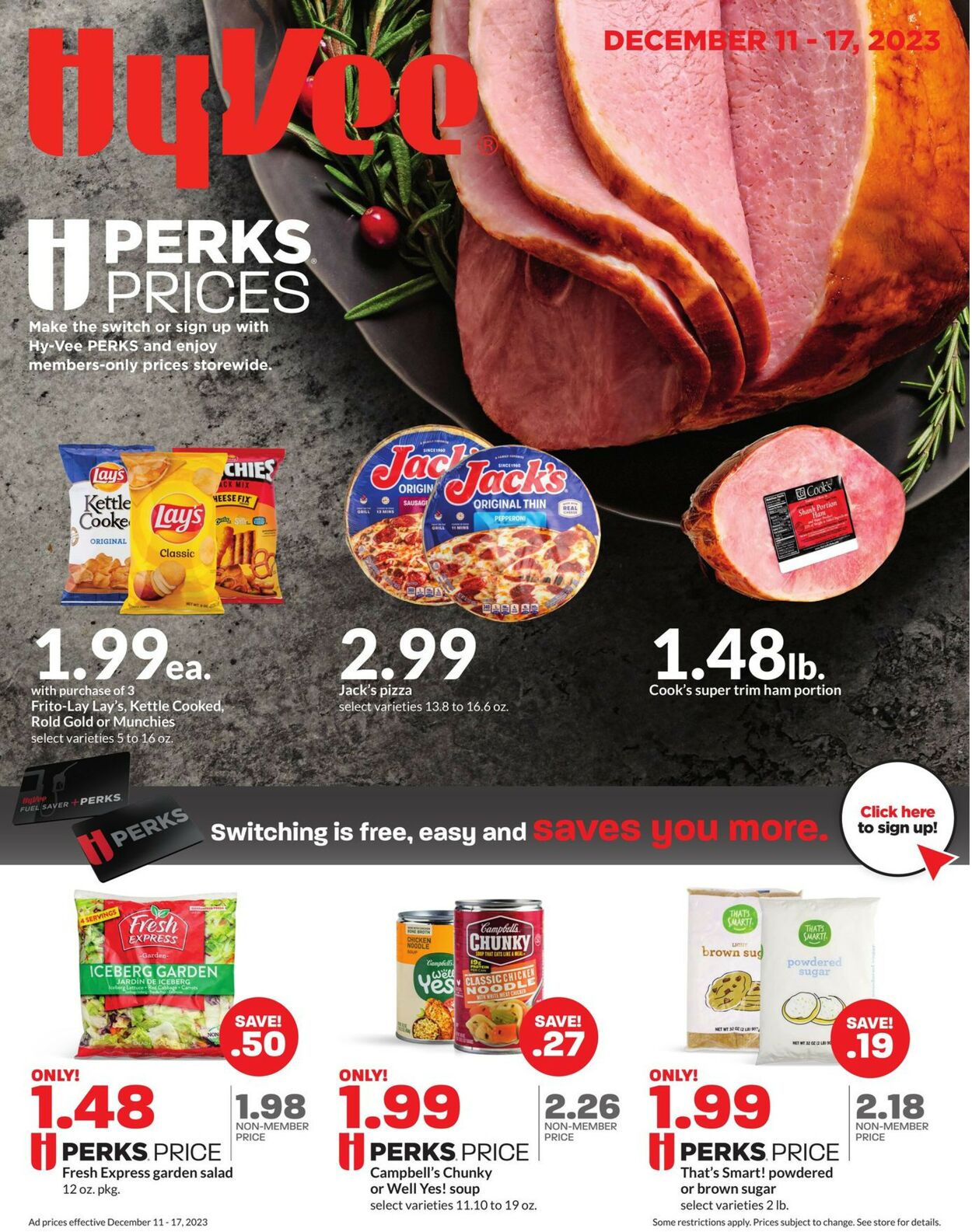 Catalogue HyVee from 12/11/2023