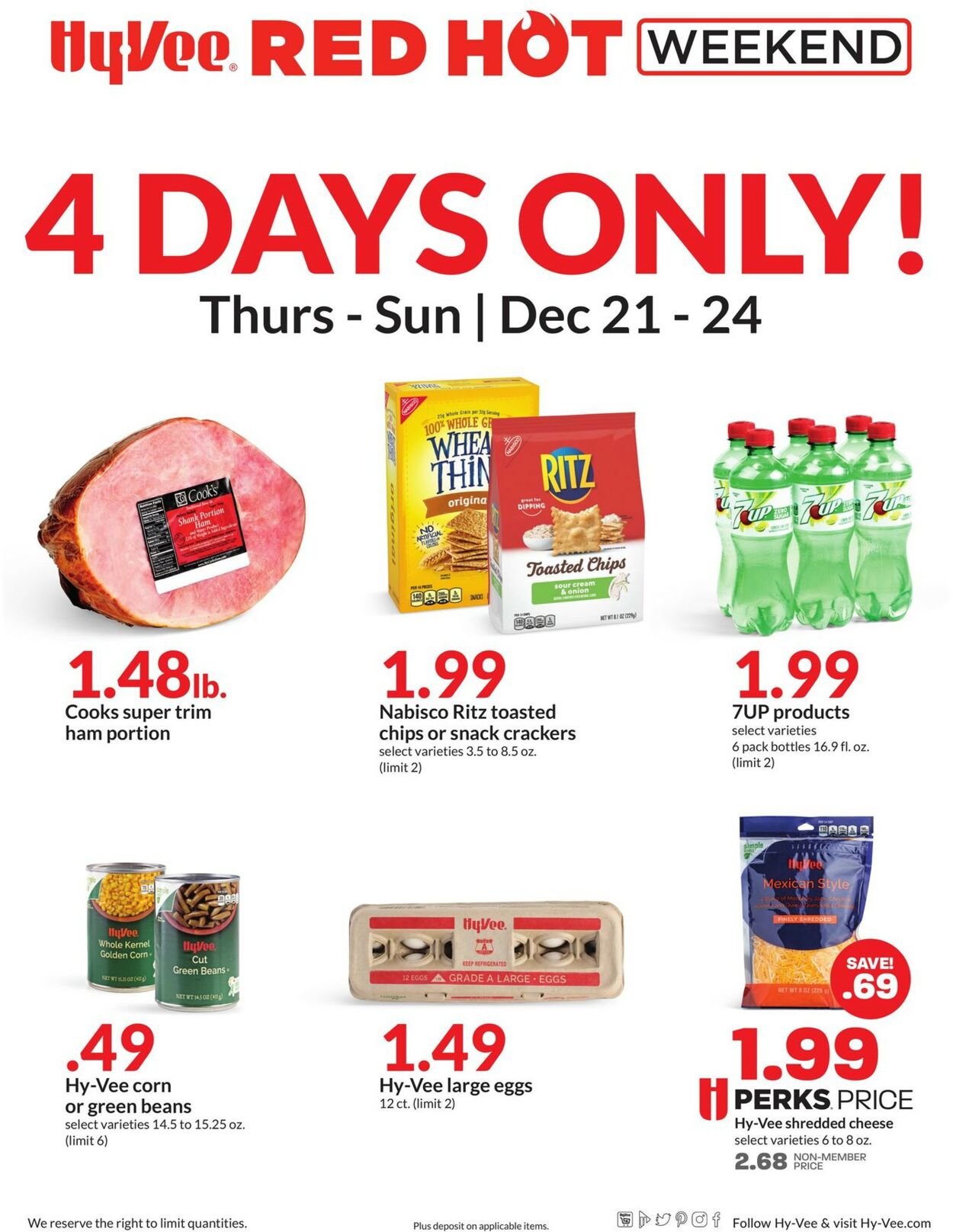 Catalogue HyVee from 12/21/2023