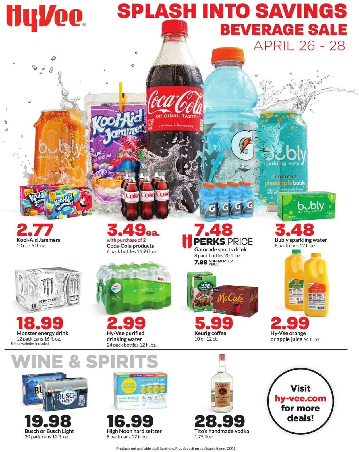 Catalogue HyVee from 04/26/2024