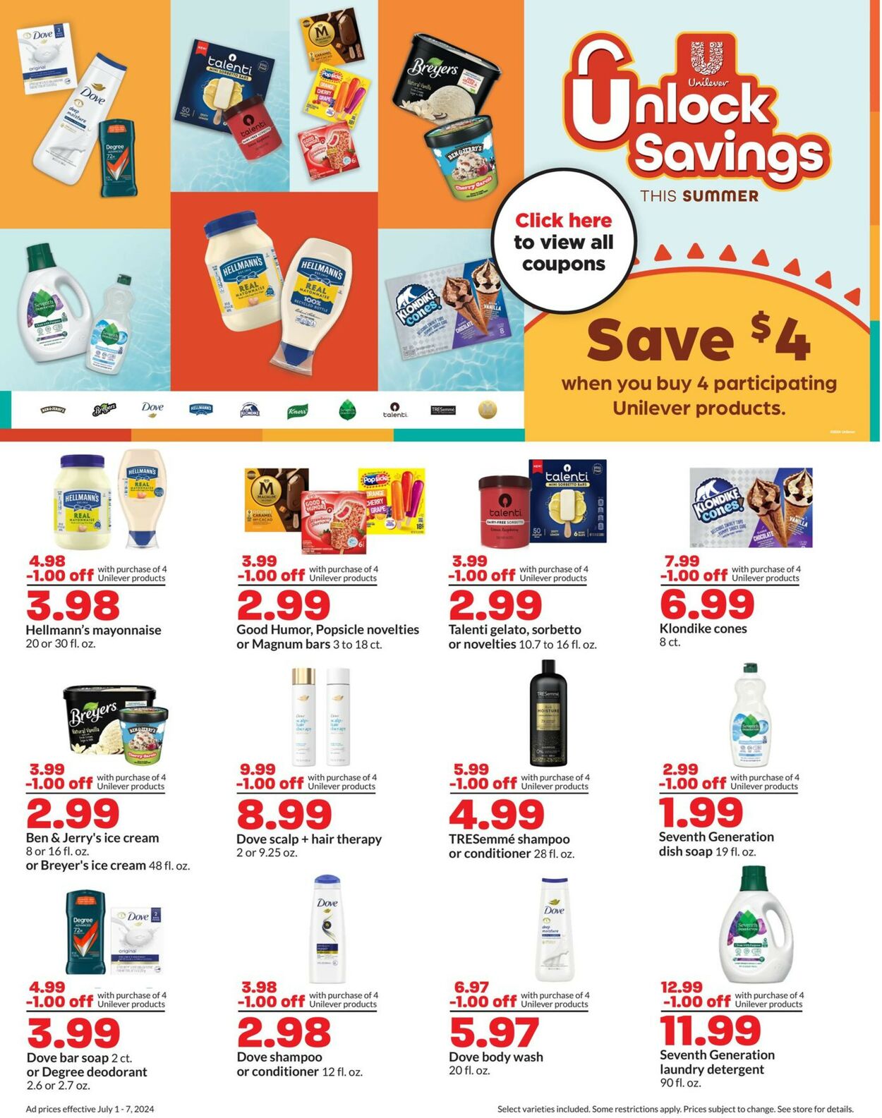 Catalogue HyVee from 07/01/2024