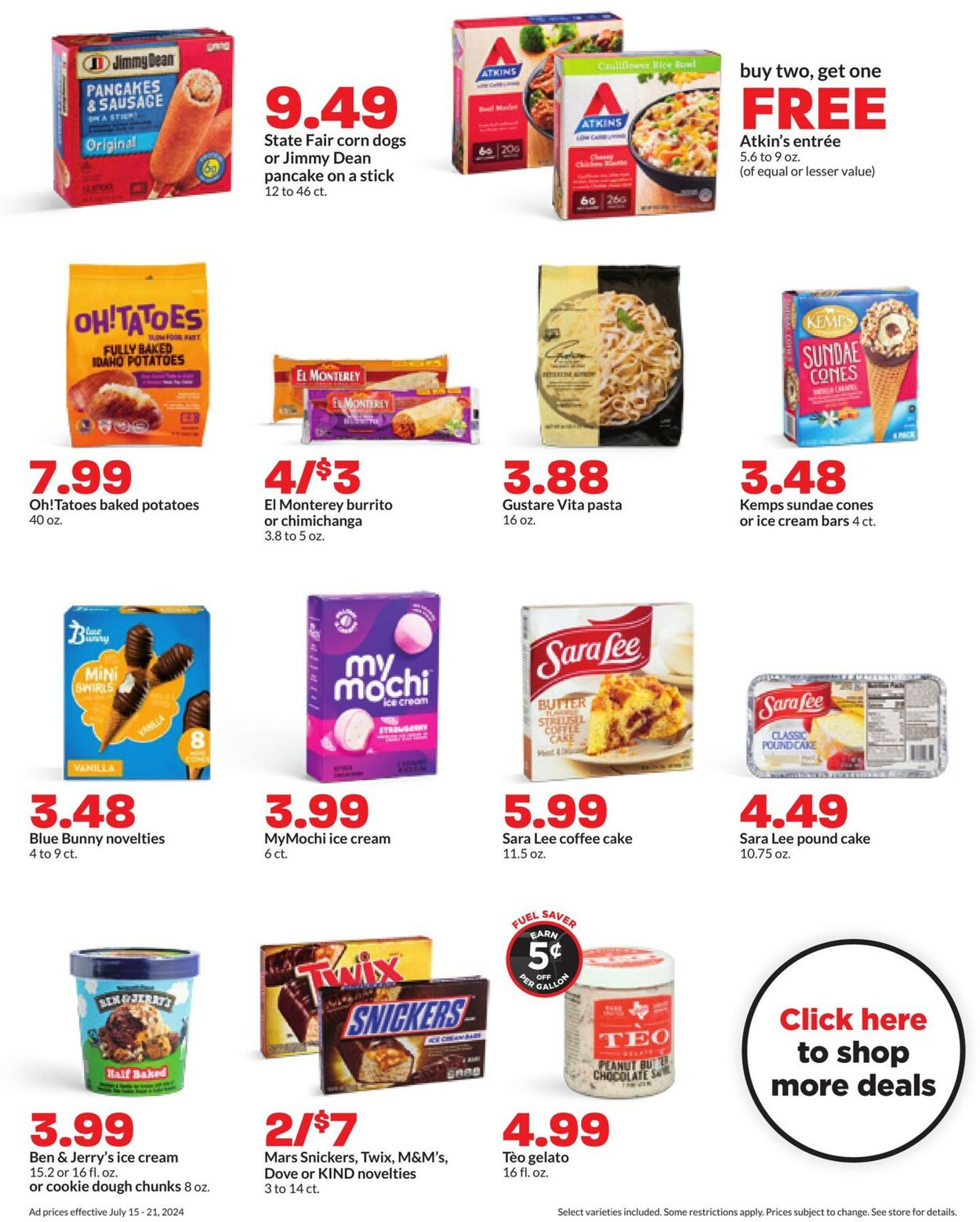 Catalogue HyVee from 07/15/2024