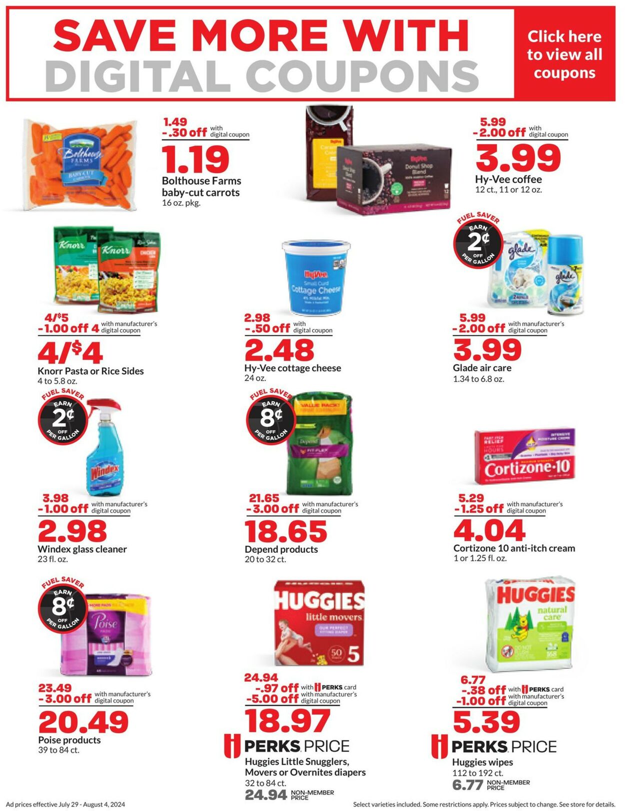 Catalogue HyVee from 07/29/2024