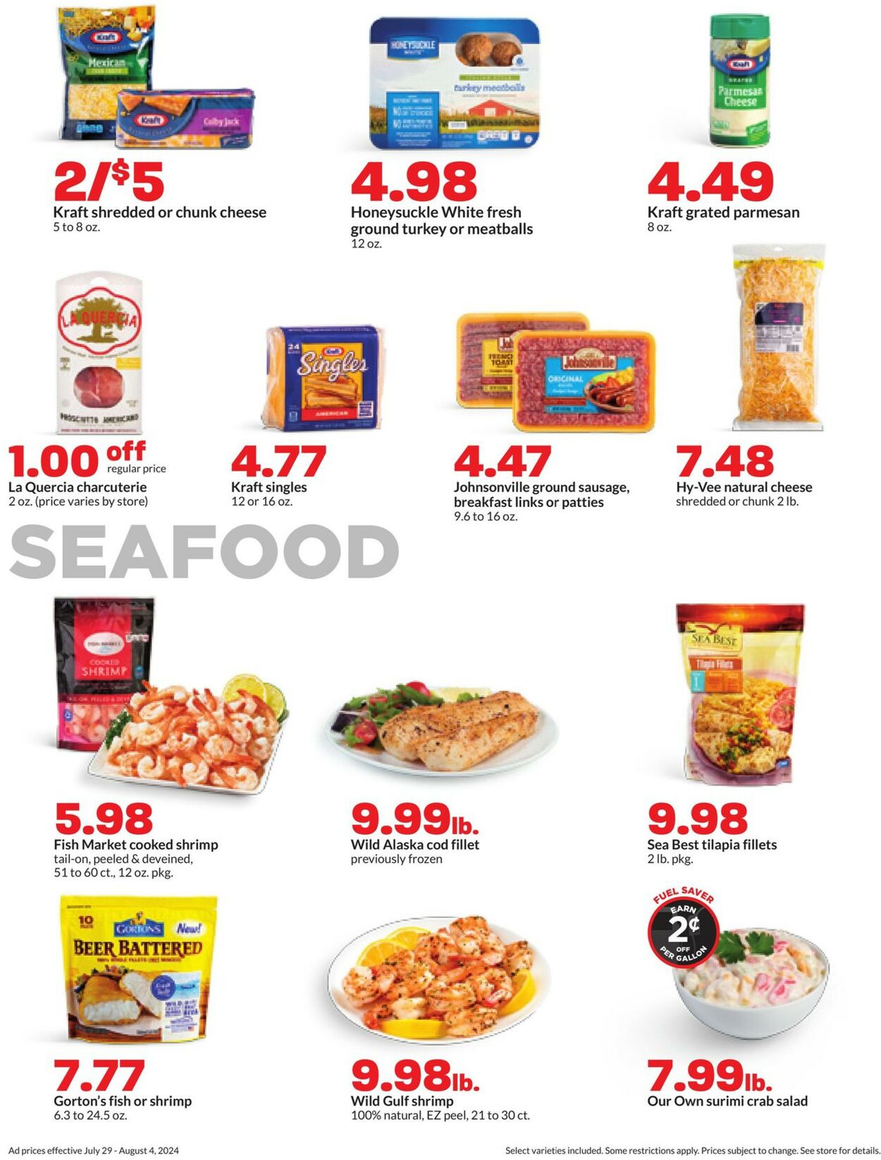 Catalogue HyVee from 07/29/2024