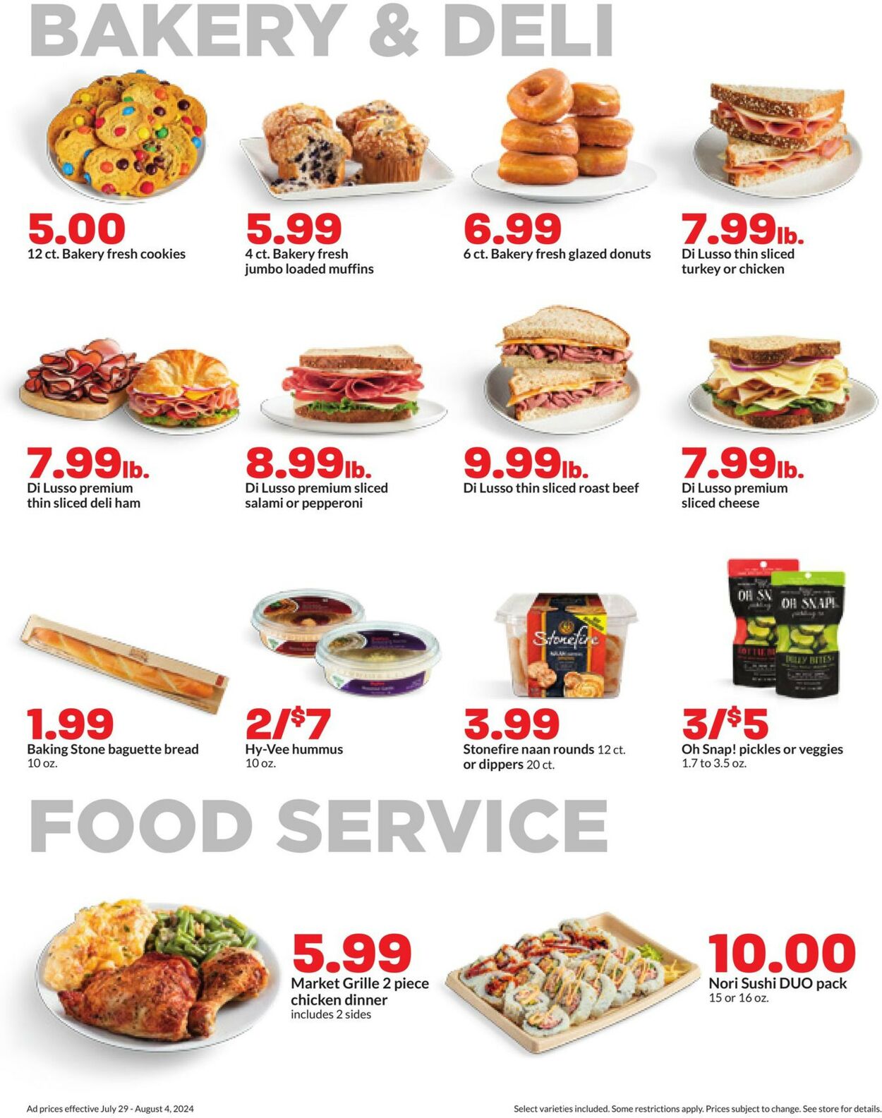 Catalogue HyVee from 07/29/2024