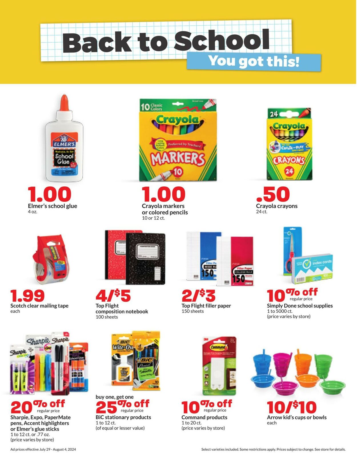 Catalogue HyVee from 07/29/2024