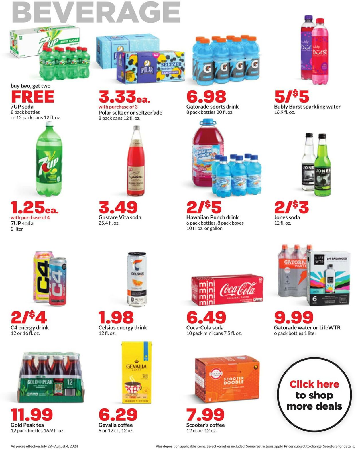 Catalogue HyVee from 07/29/2024