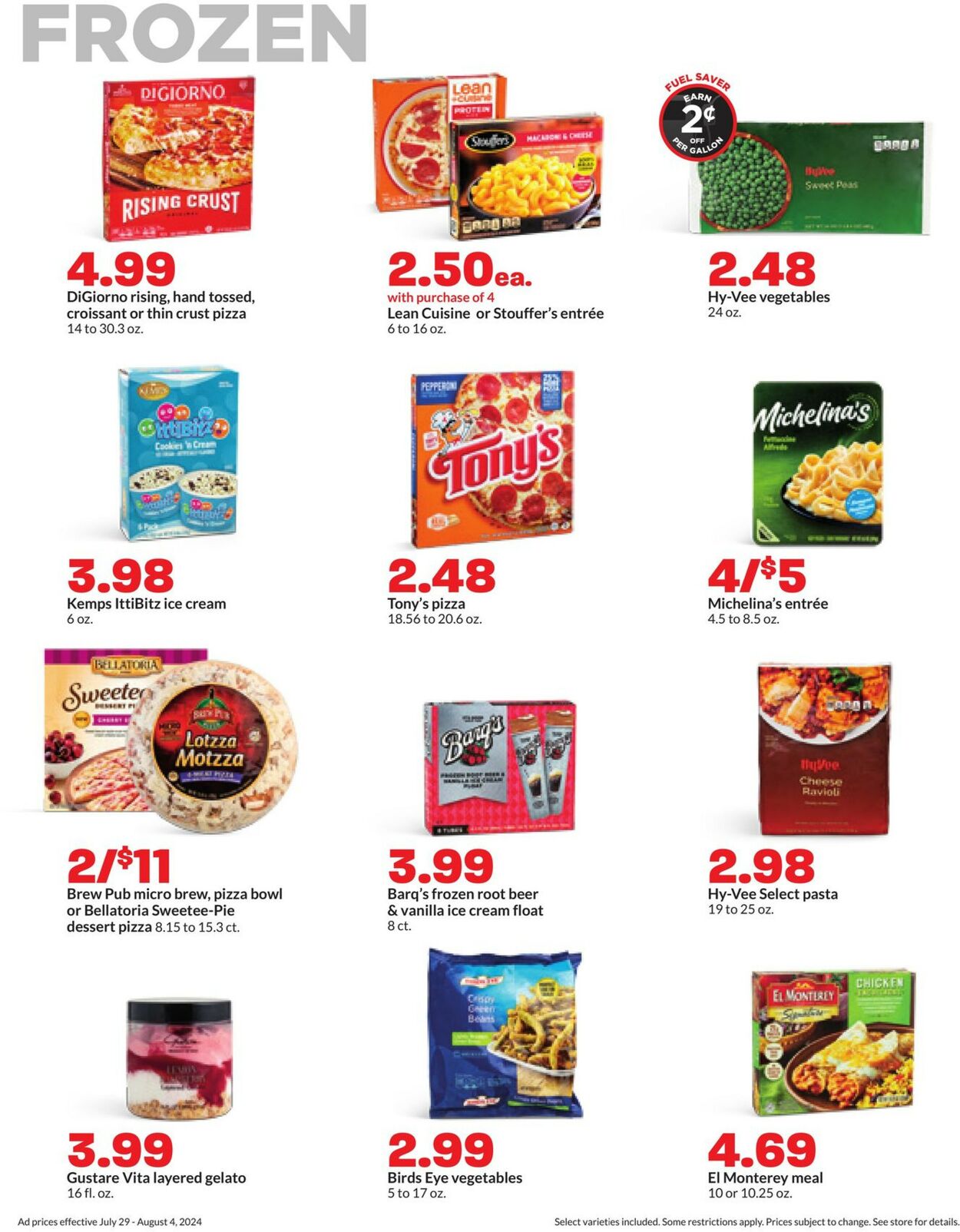 Catalogue HyVee from 07/29/2024