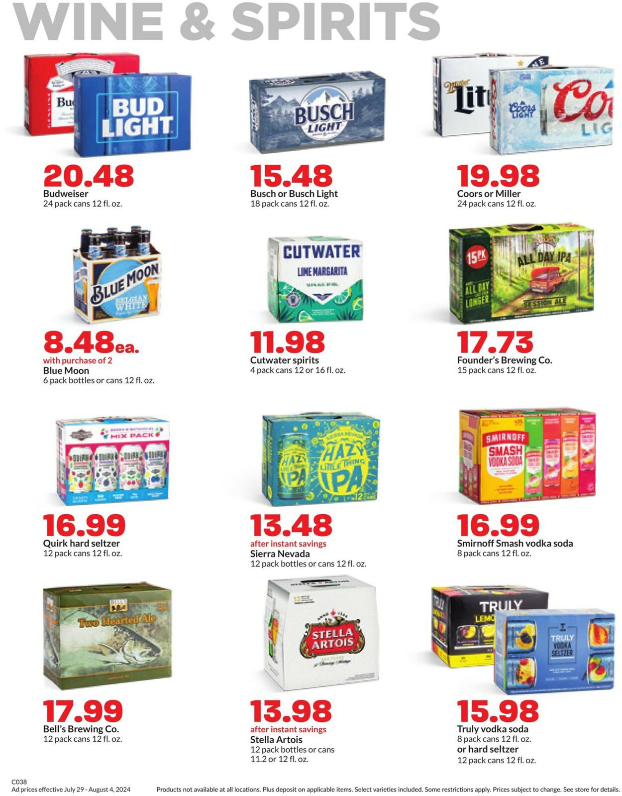 Catalogue HyVee from 07/29/2024