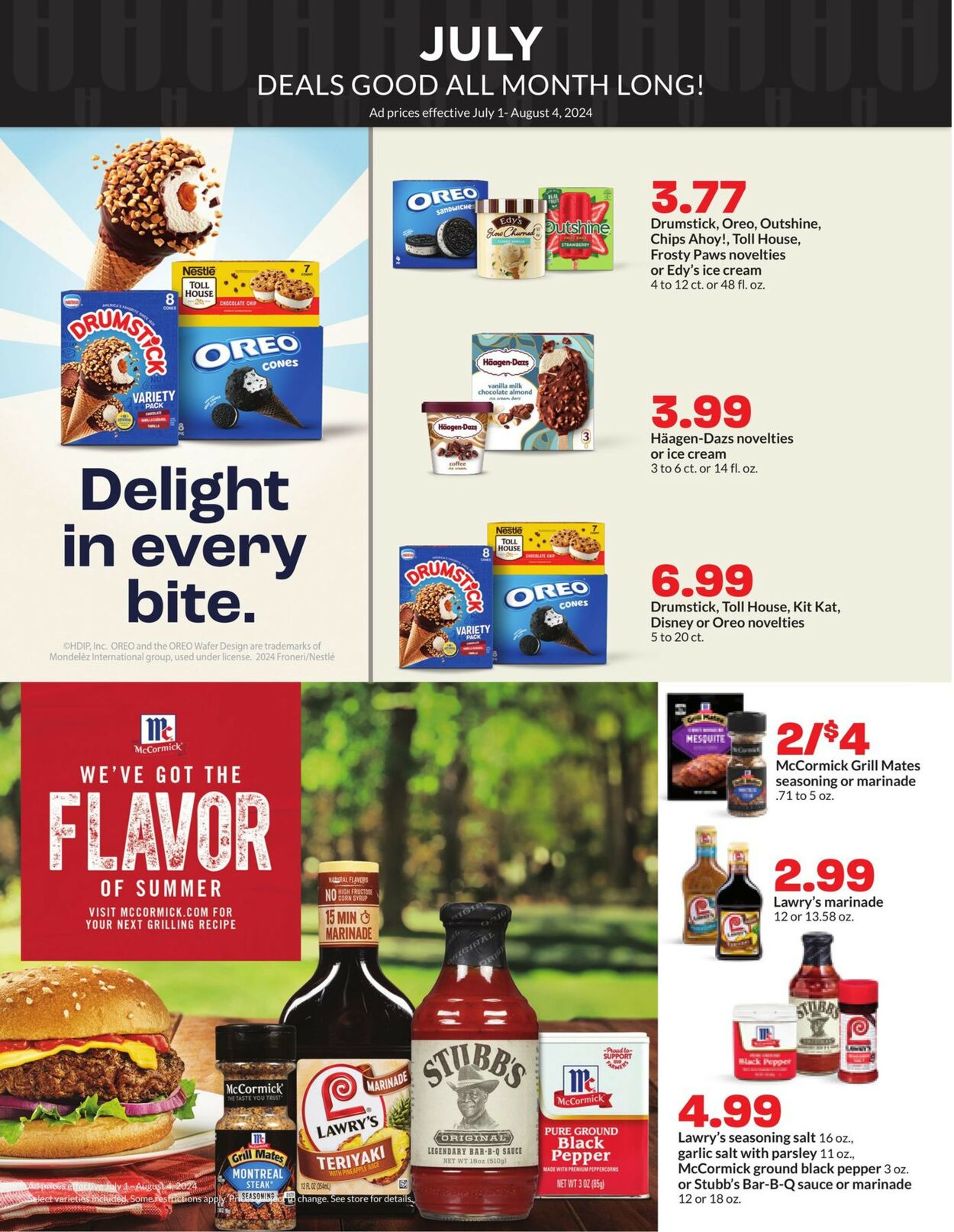 Catalogue HyVee from 07/29/2024