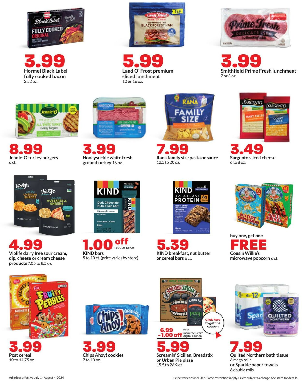 Catalogue HyVee from 07/29/2024