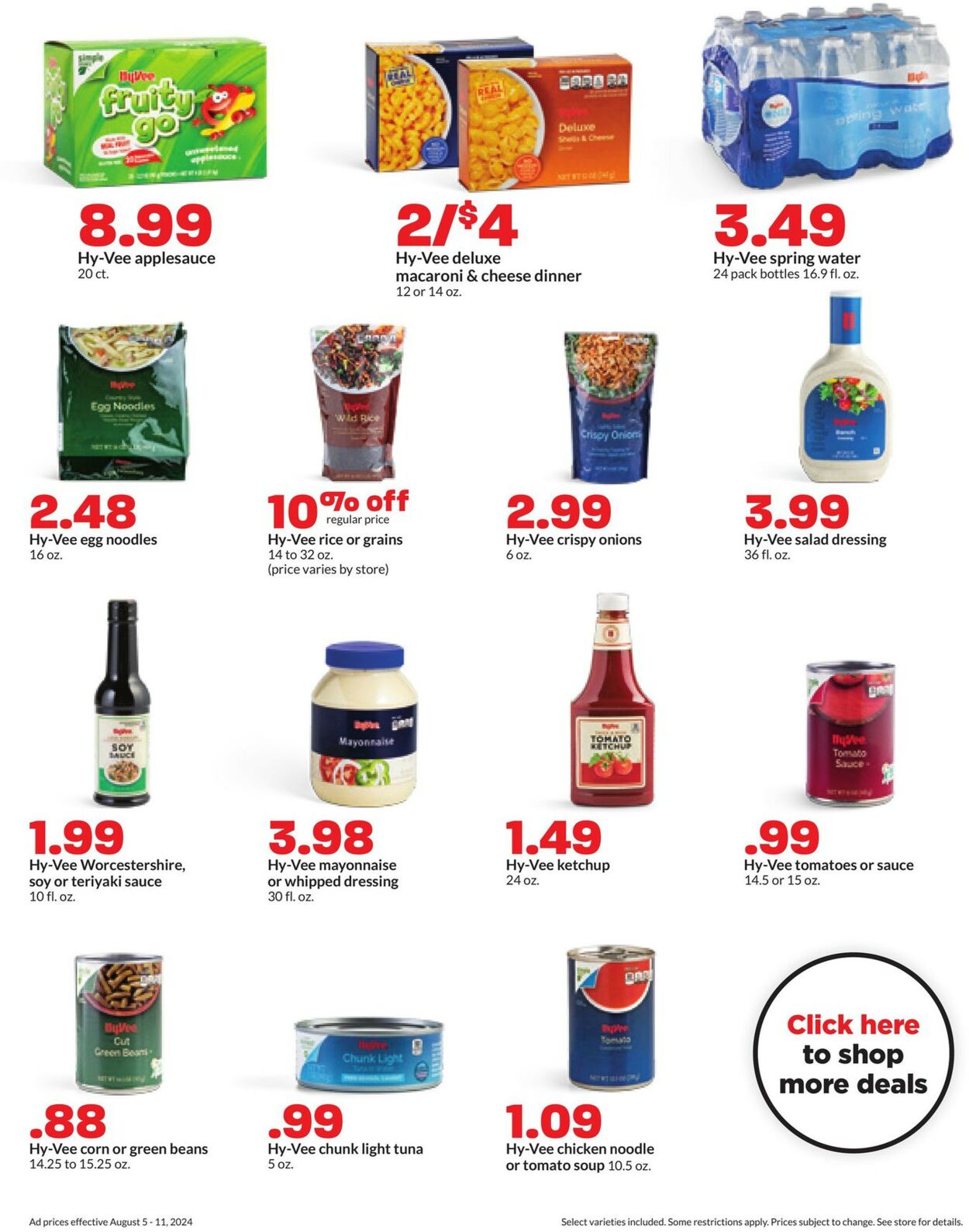 Catalogue HyVee from 08/05/2024