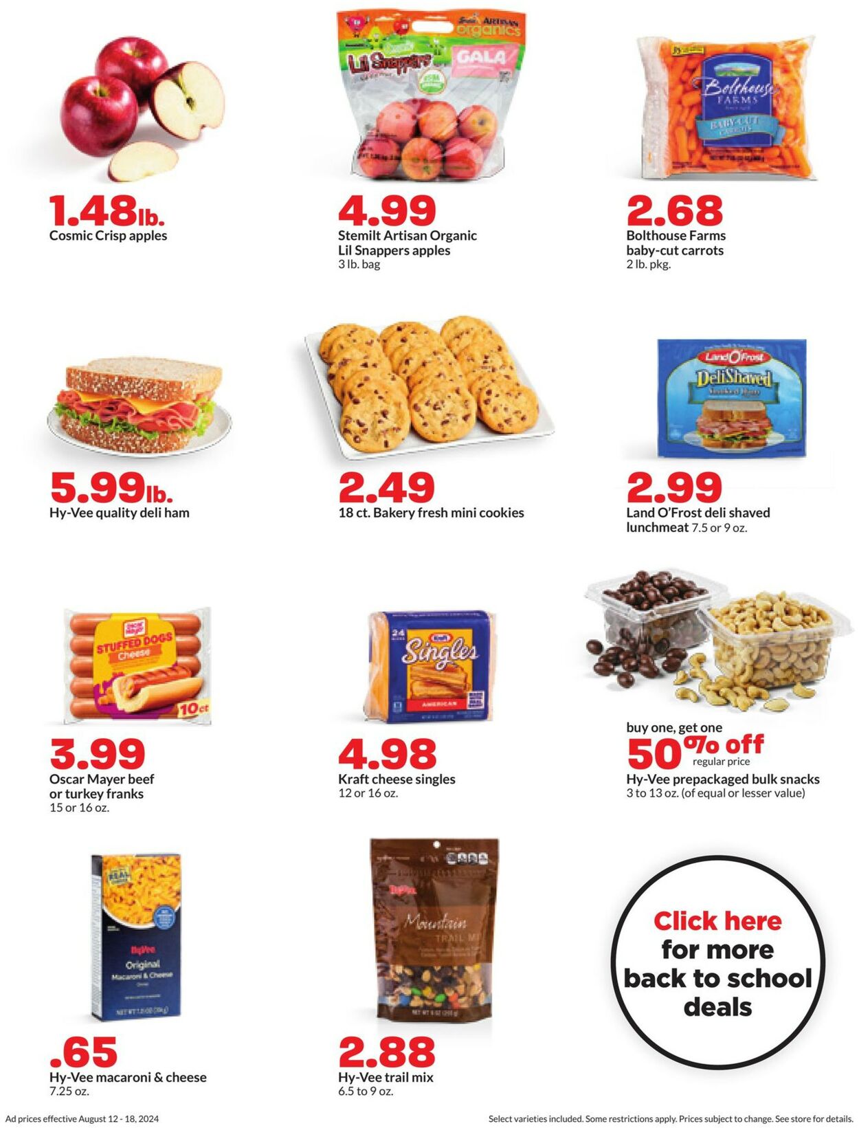 Catalogue HyVee from 08/12/2024