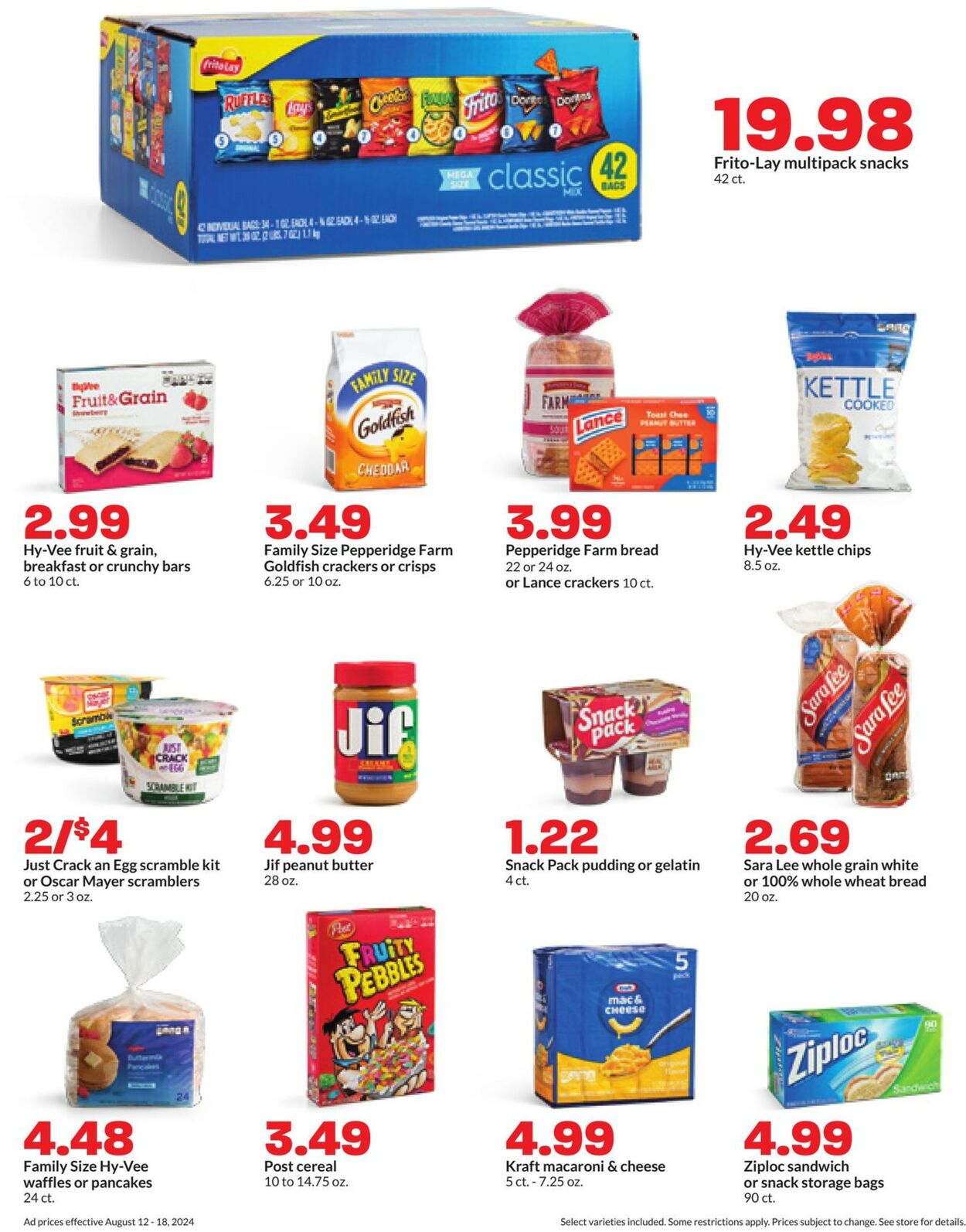 Catalogue HyVee from 08/12/2024