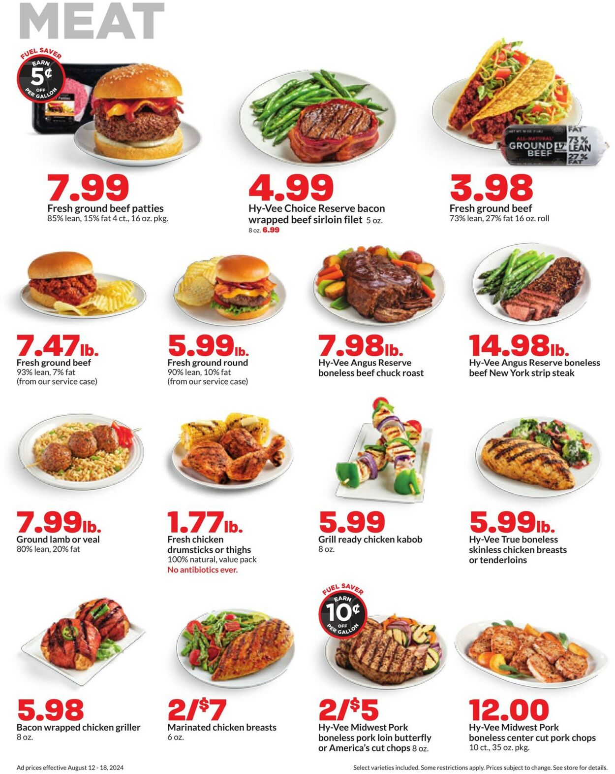 Catalogue HyVee from 08/12/2024