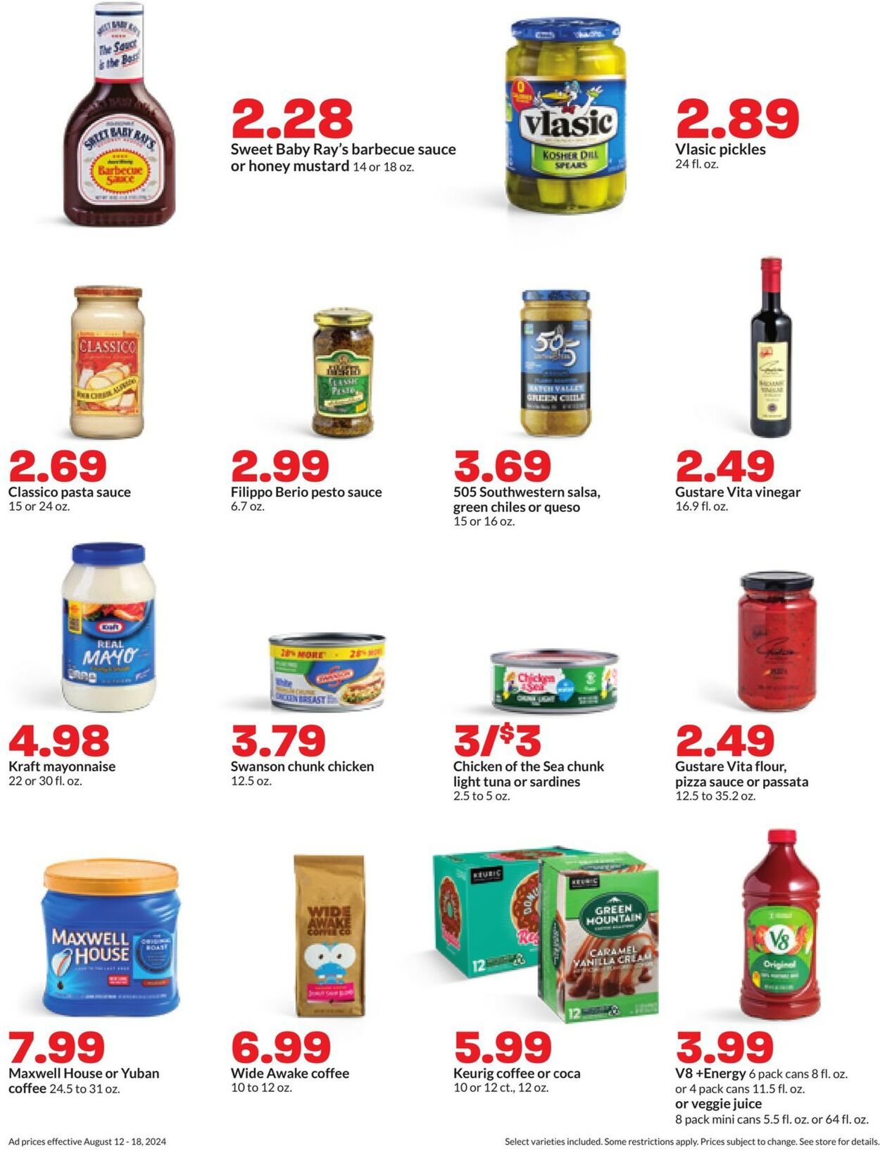 Catalogue HyVee from 08/12/2024