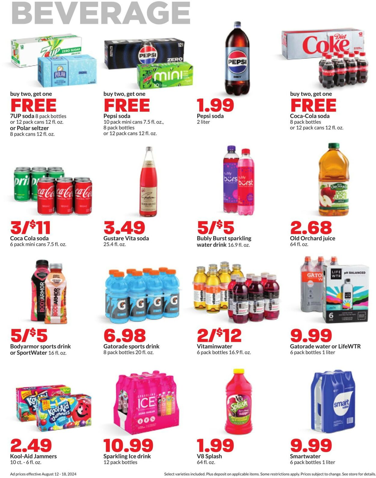 Catalogue HyVee from 08/12/2024