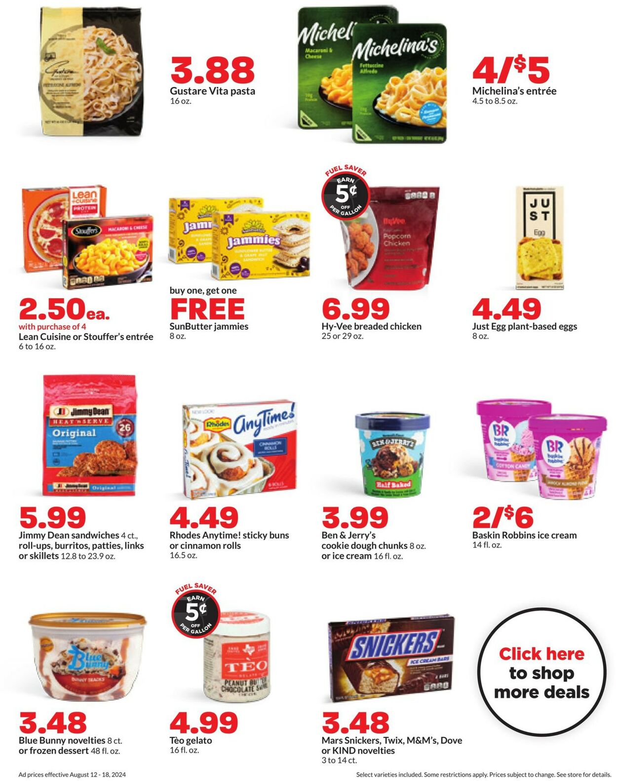 Catalogue HyVee from 08/12/2024