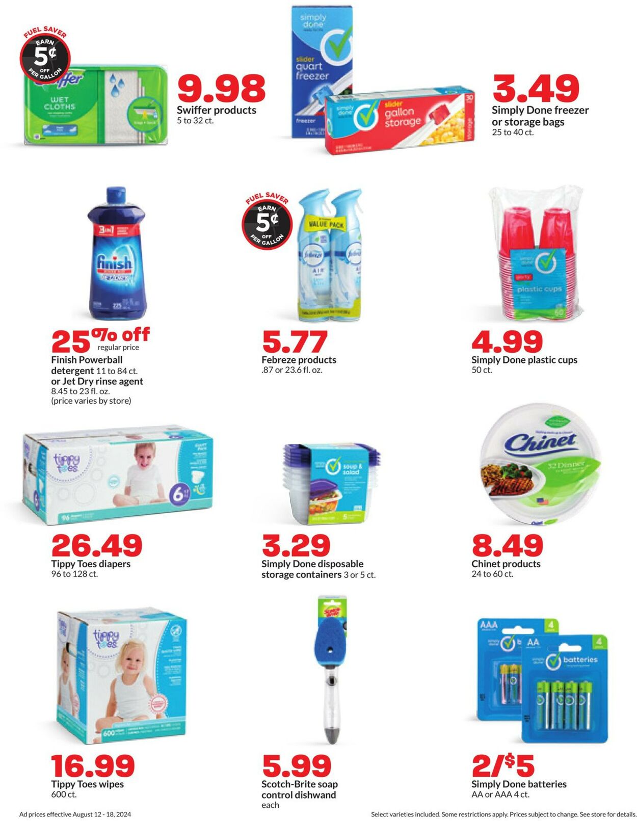 Catalogue HyVee from 08/12/2024