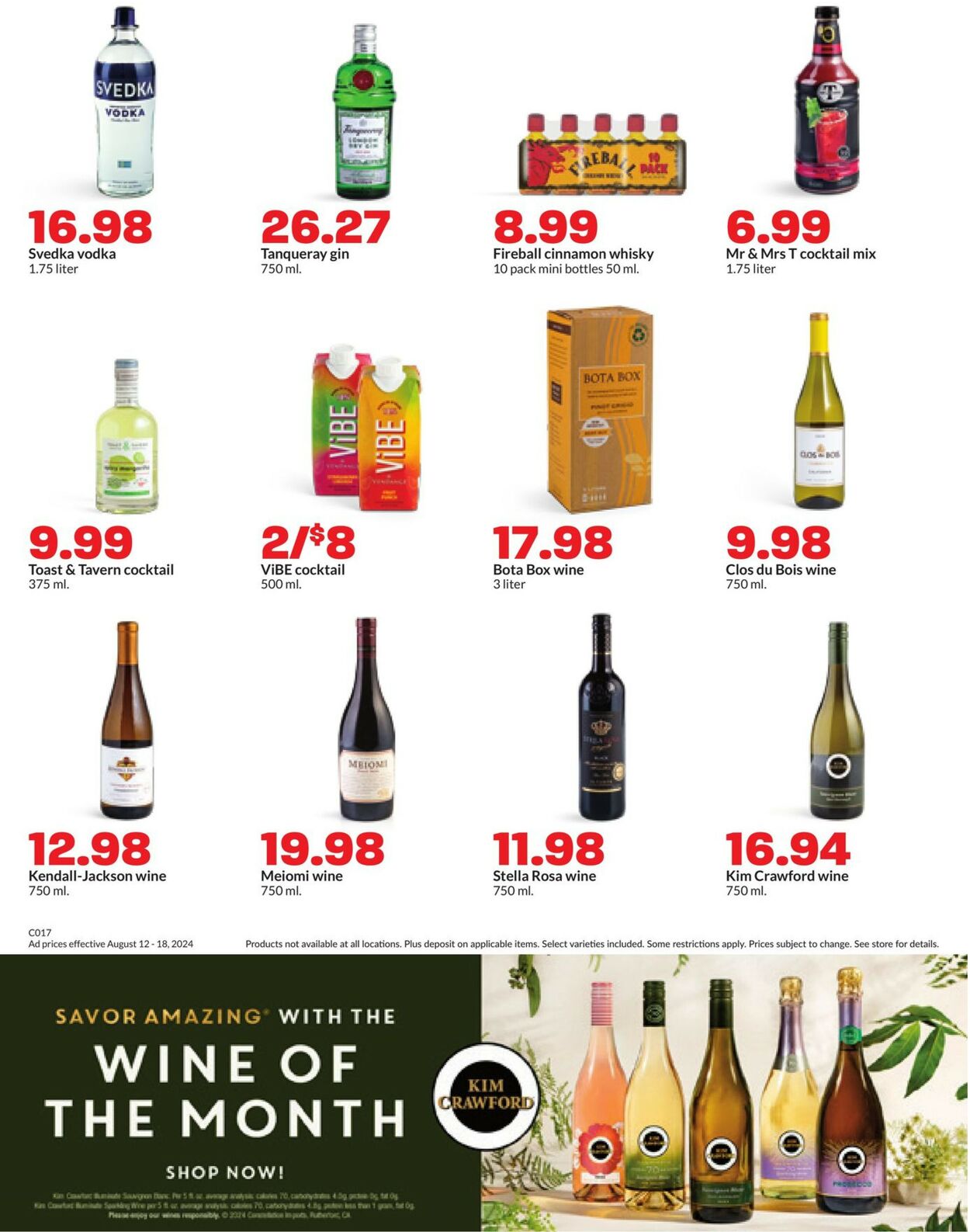 Catalogue HyVee from 08/12/2024