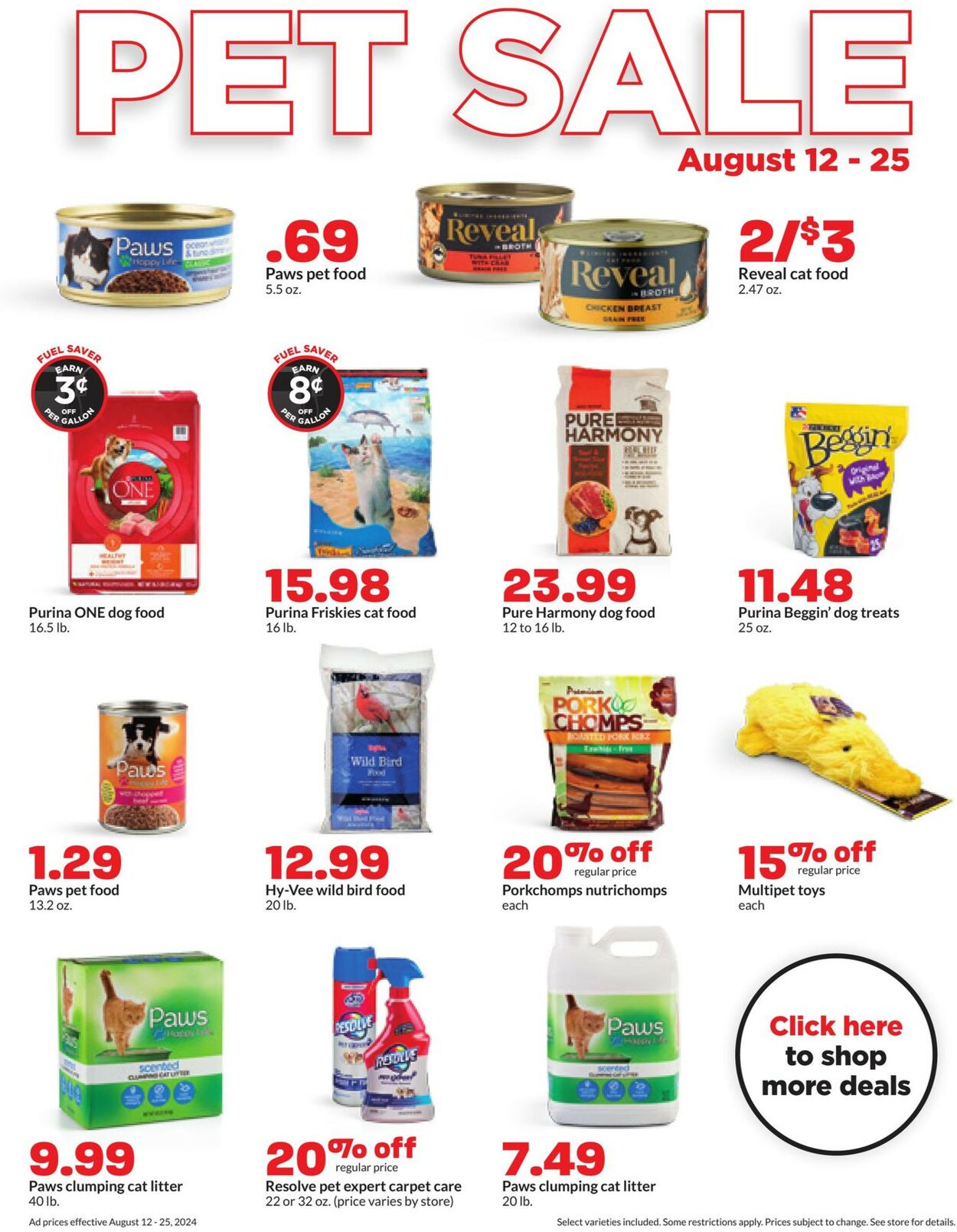 Catalogue HyVee from 08/12/2024