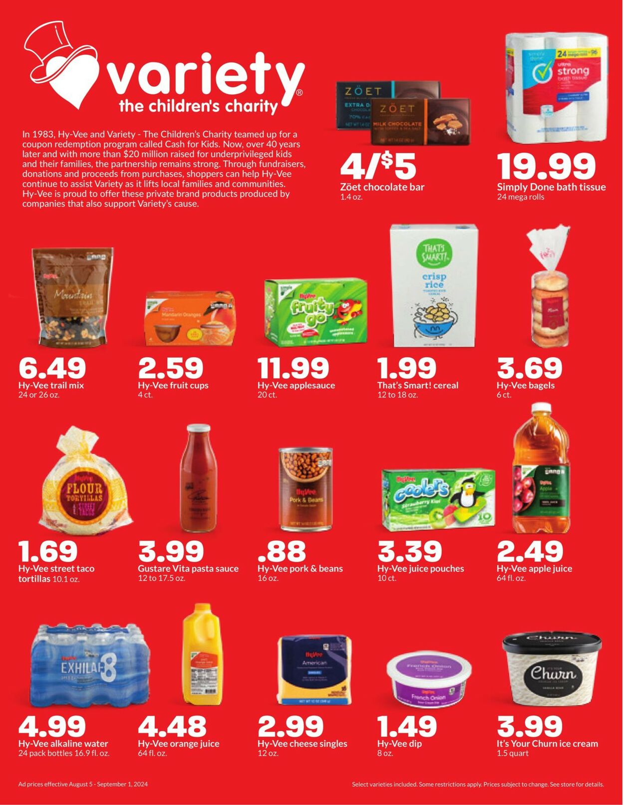 Catalogue HyVee from 08/12/2024