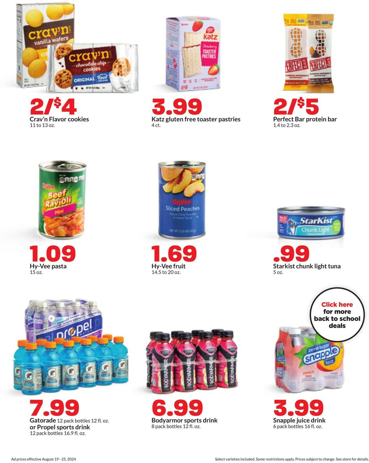 Catalogue HyVee from 08/19/2024