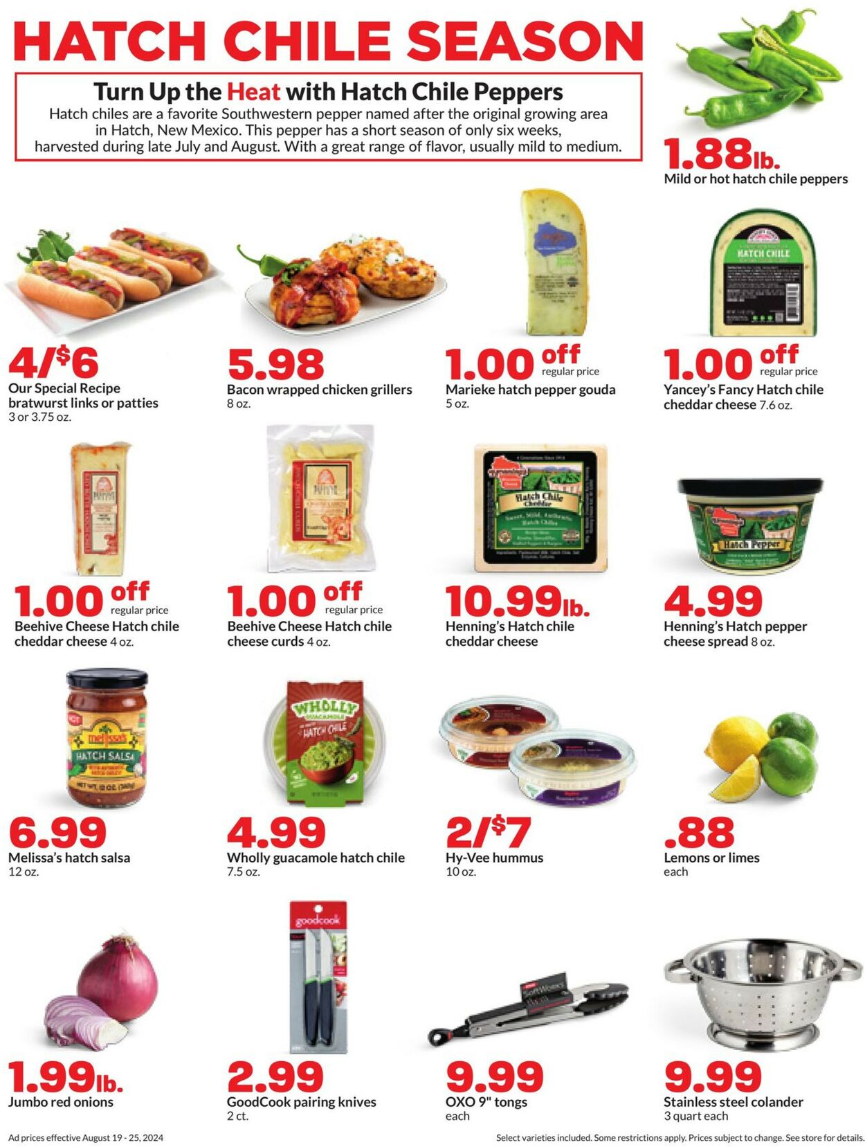 Catalogue HyVee from 08/19/2024