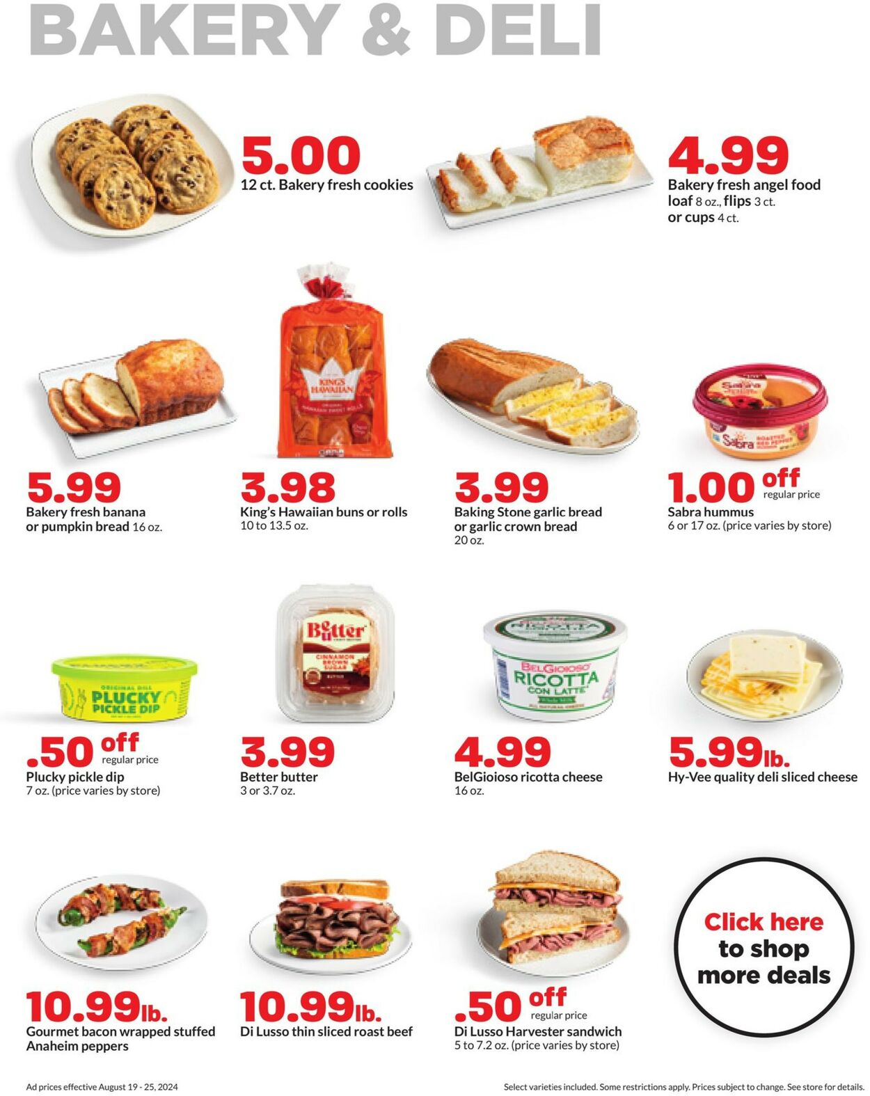 Catalogue HyVee from 08/19/2024