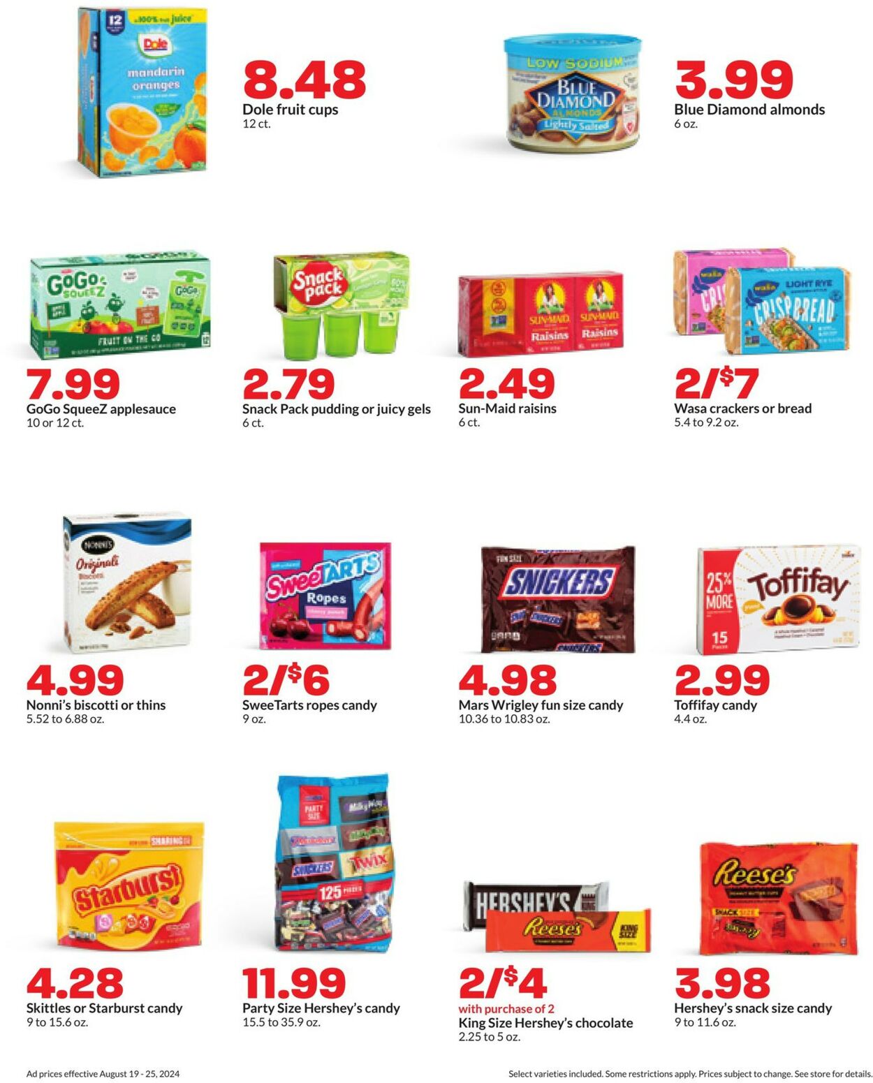 Catalogue HyVee from 08/19/2024