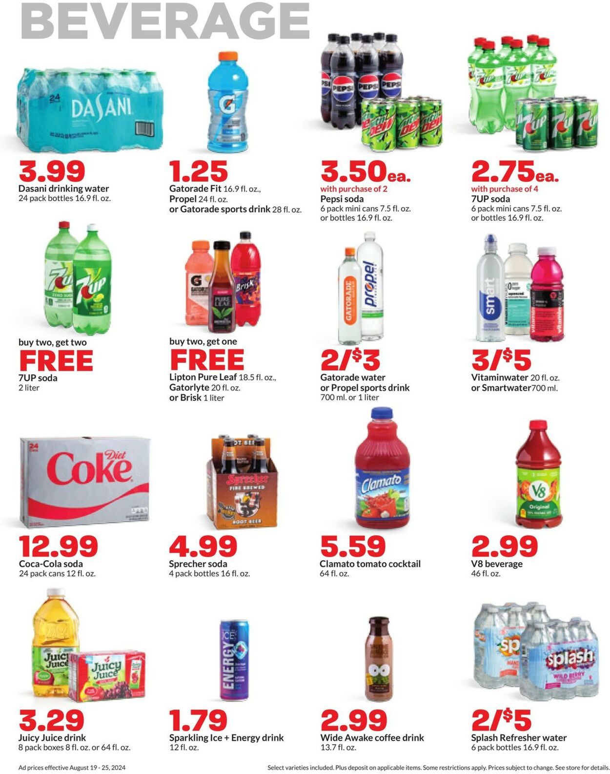 Catalogue HyVee from 08/19/2024