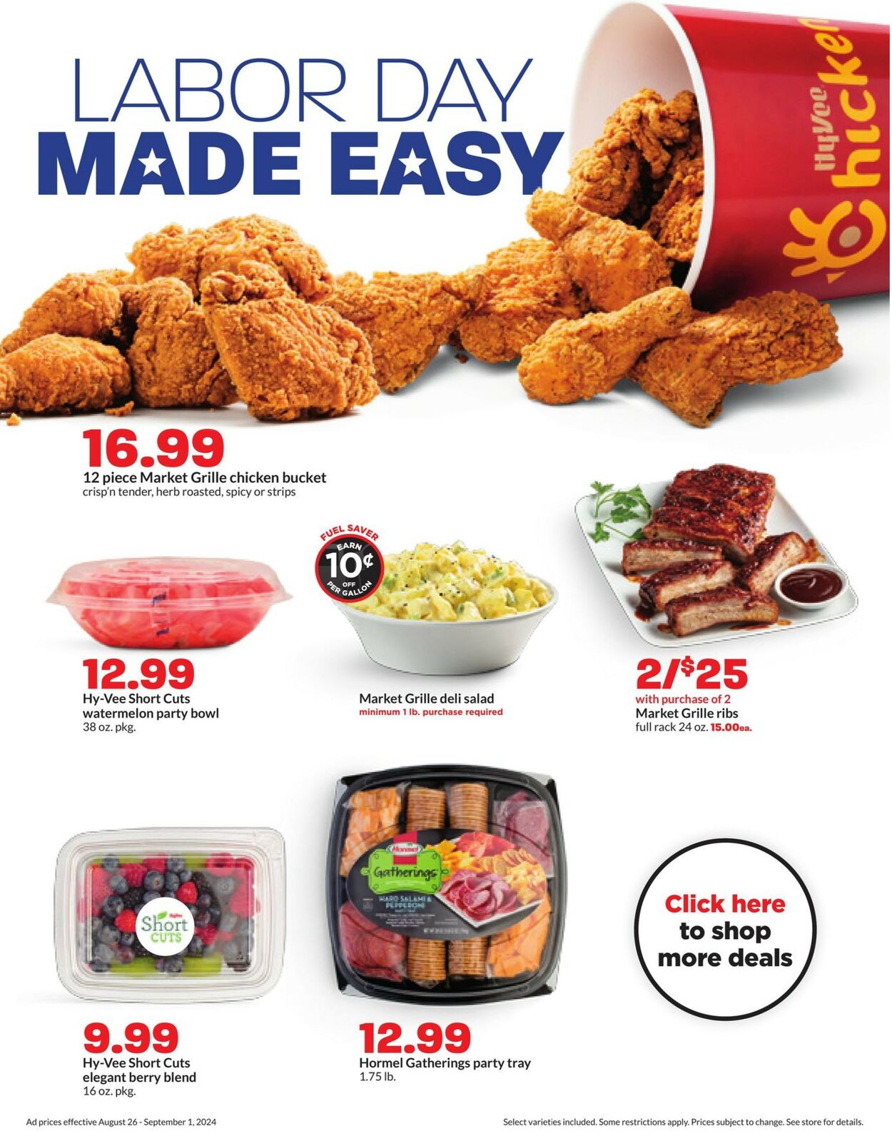 Catalogue HyVee from 08/26/2024