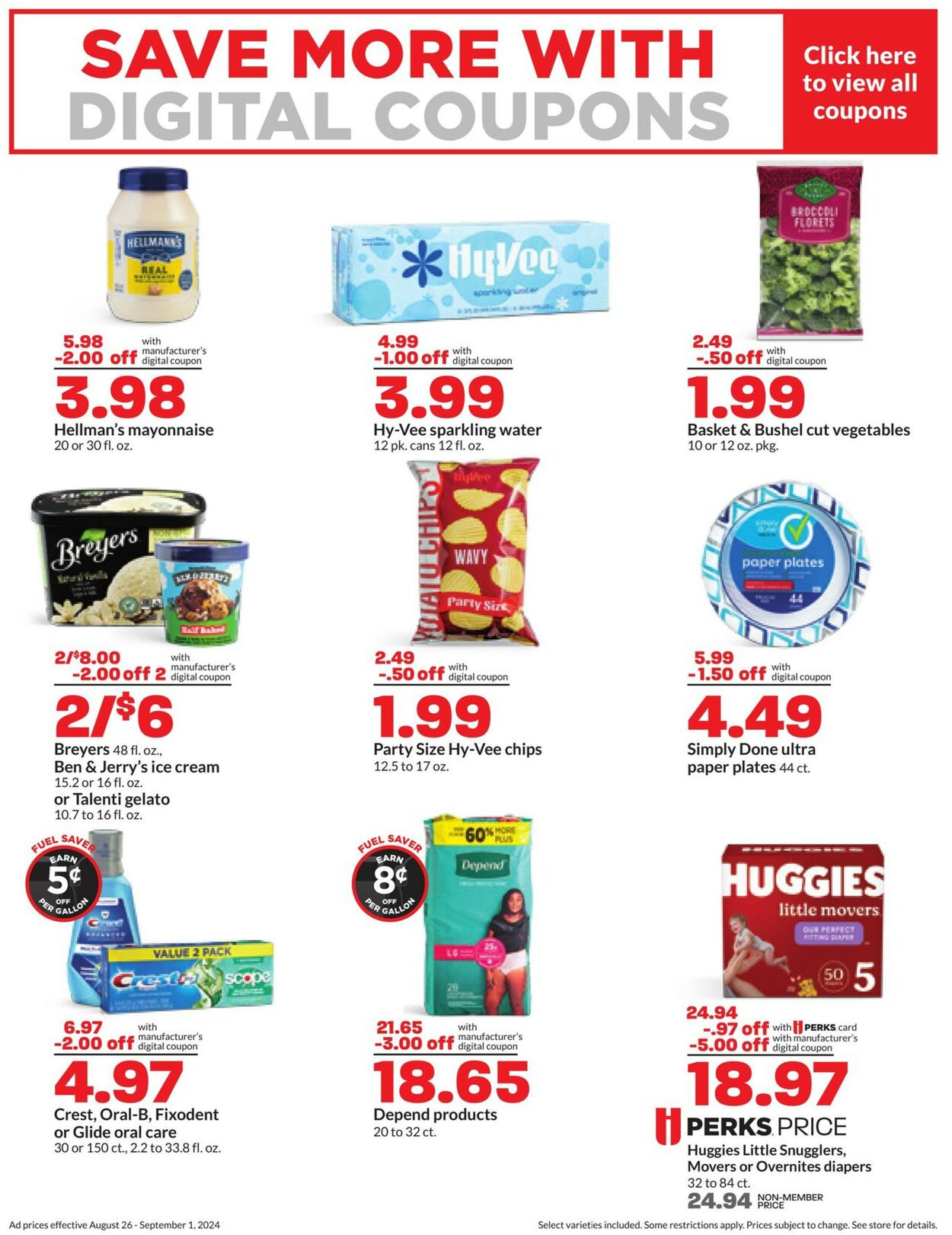 Catalogue HyVee from 08/26/2024