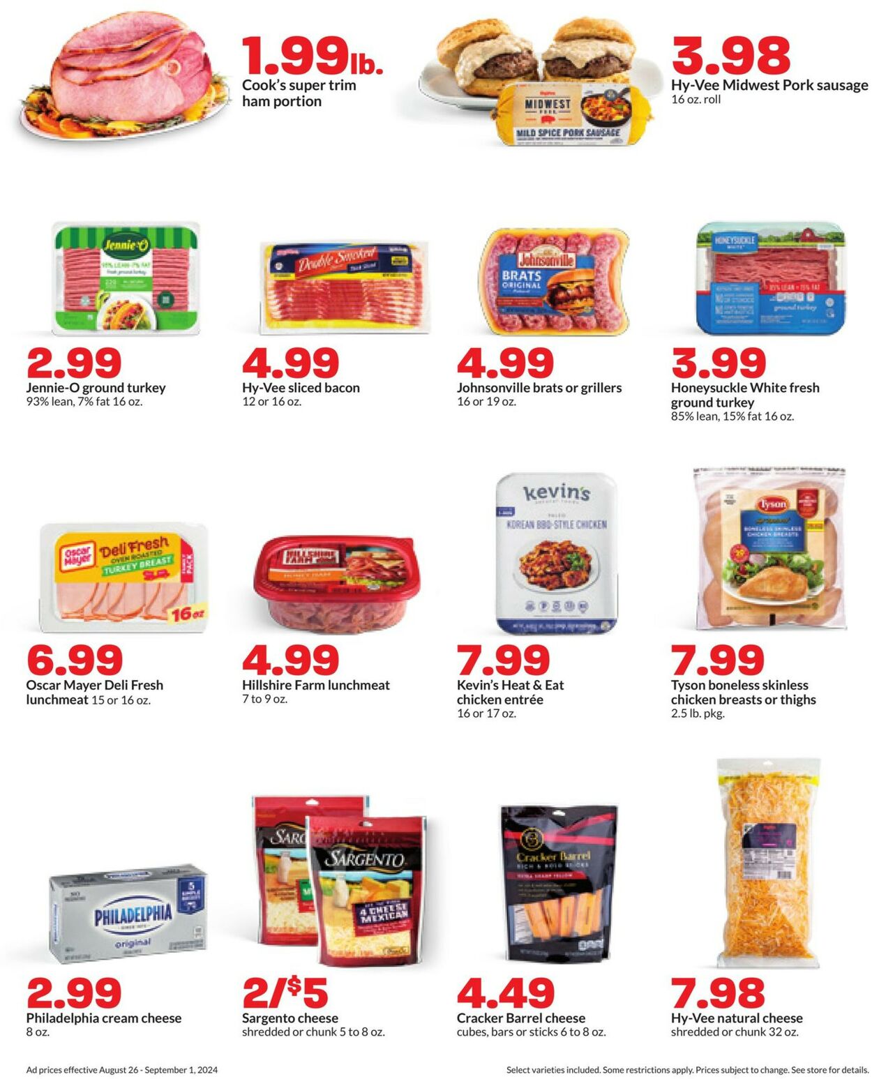 Catalogue HyVee from 08/26/2024