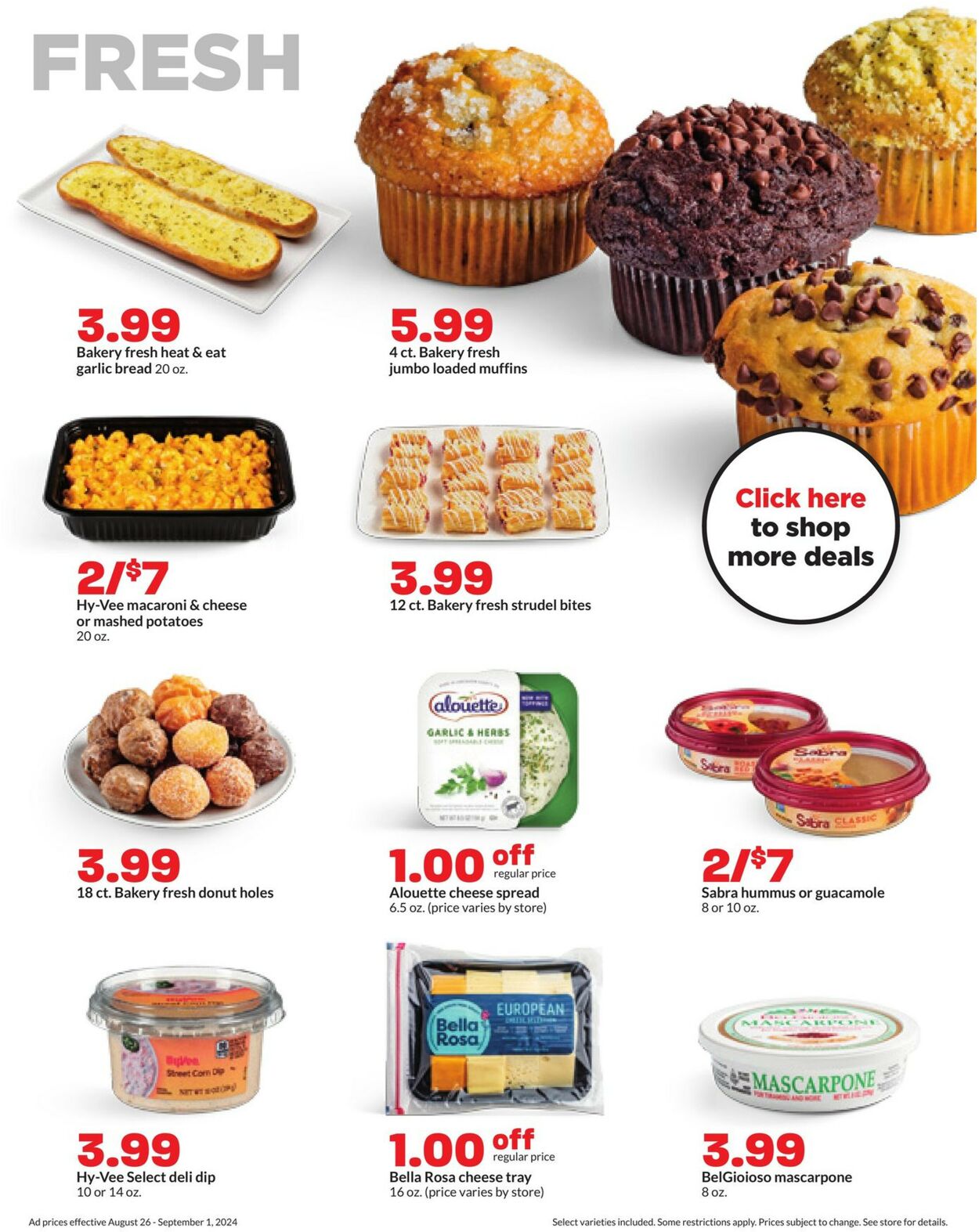 Catalogue HyVee from 08/26/2024