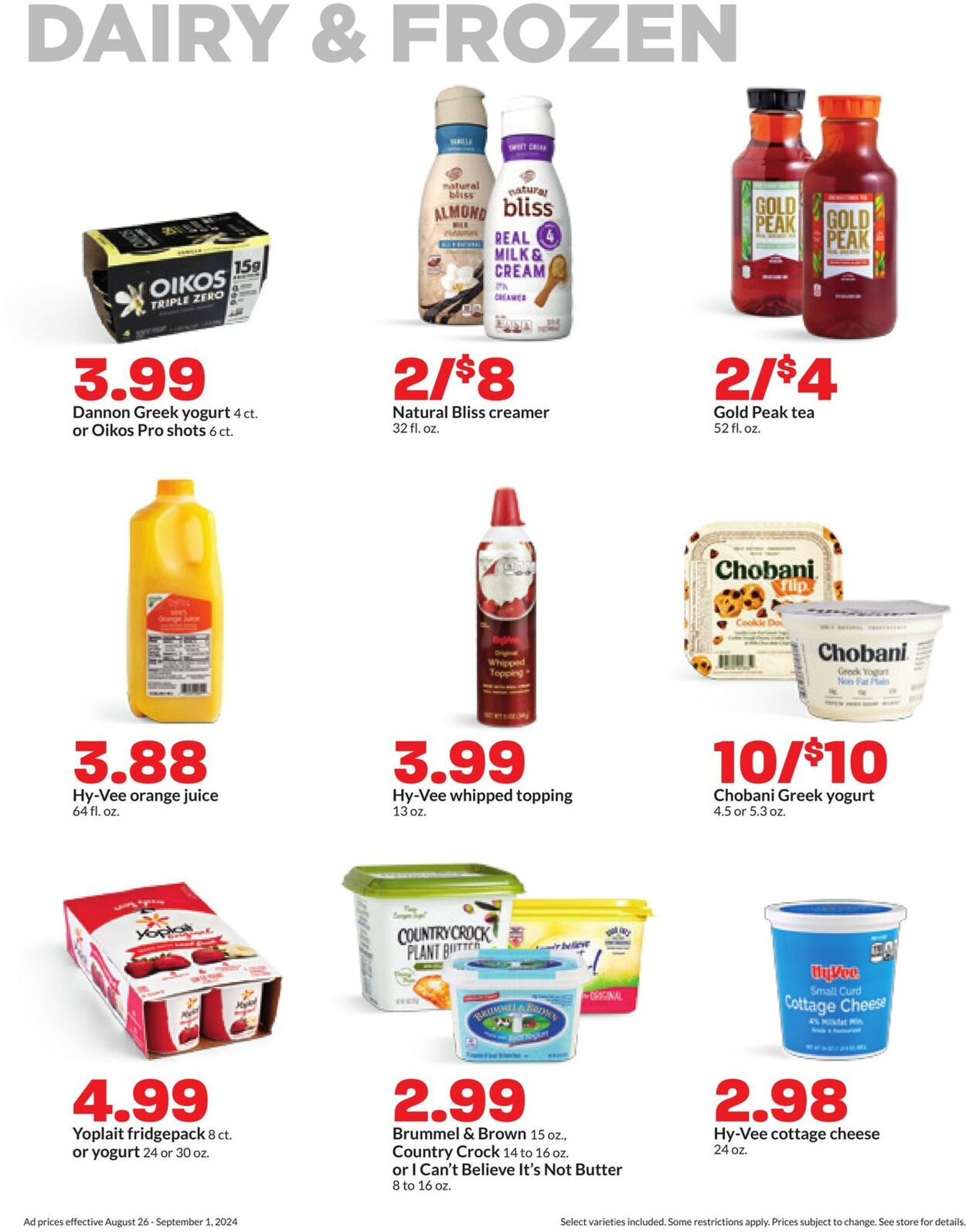 Catalogue HyVee from 08/26/2024