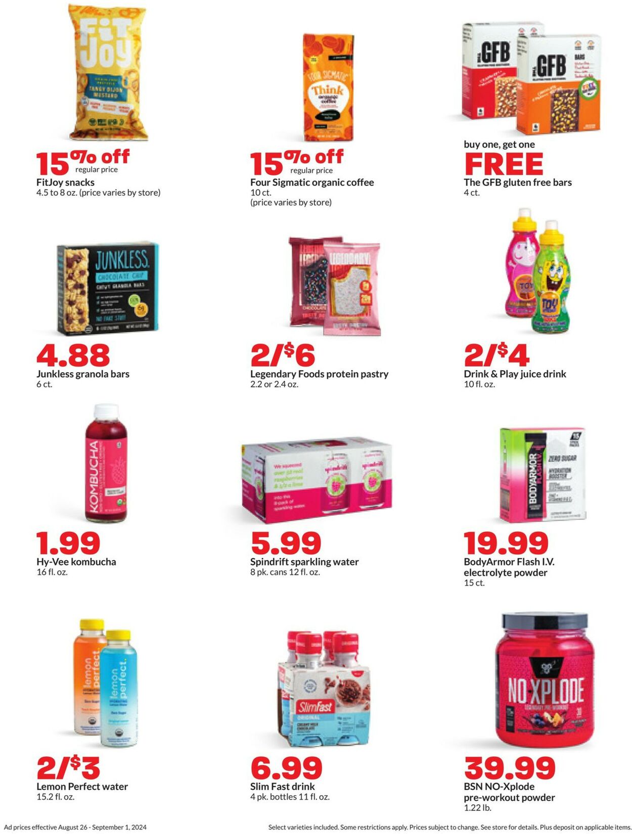 Catalogue HyVee from 08/26/2024