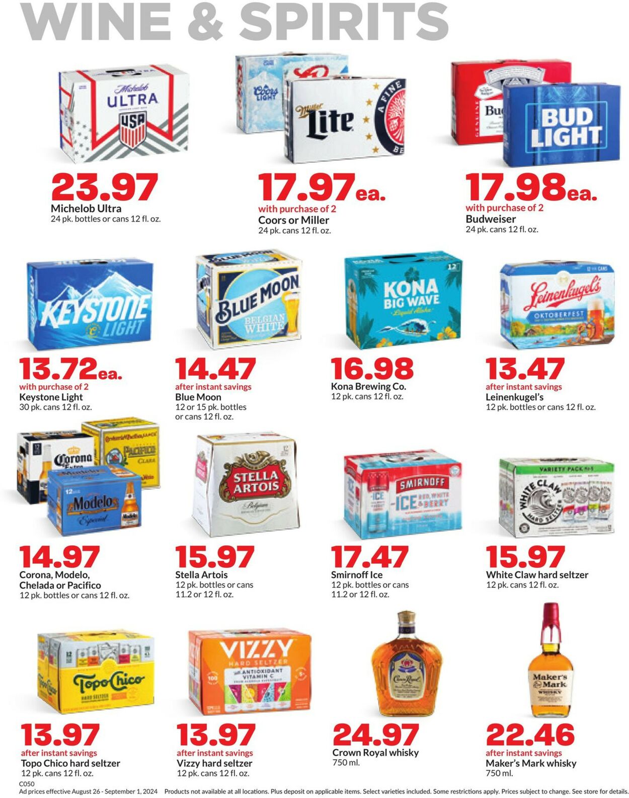 Catalogue HyVee from 08/26/2024