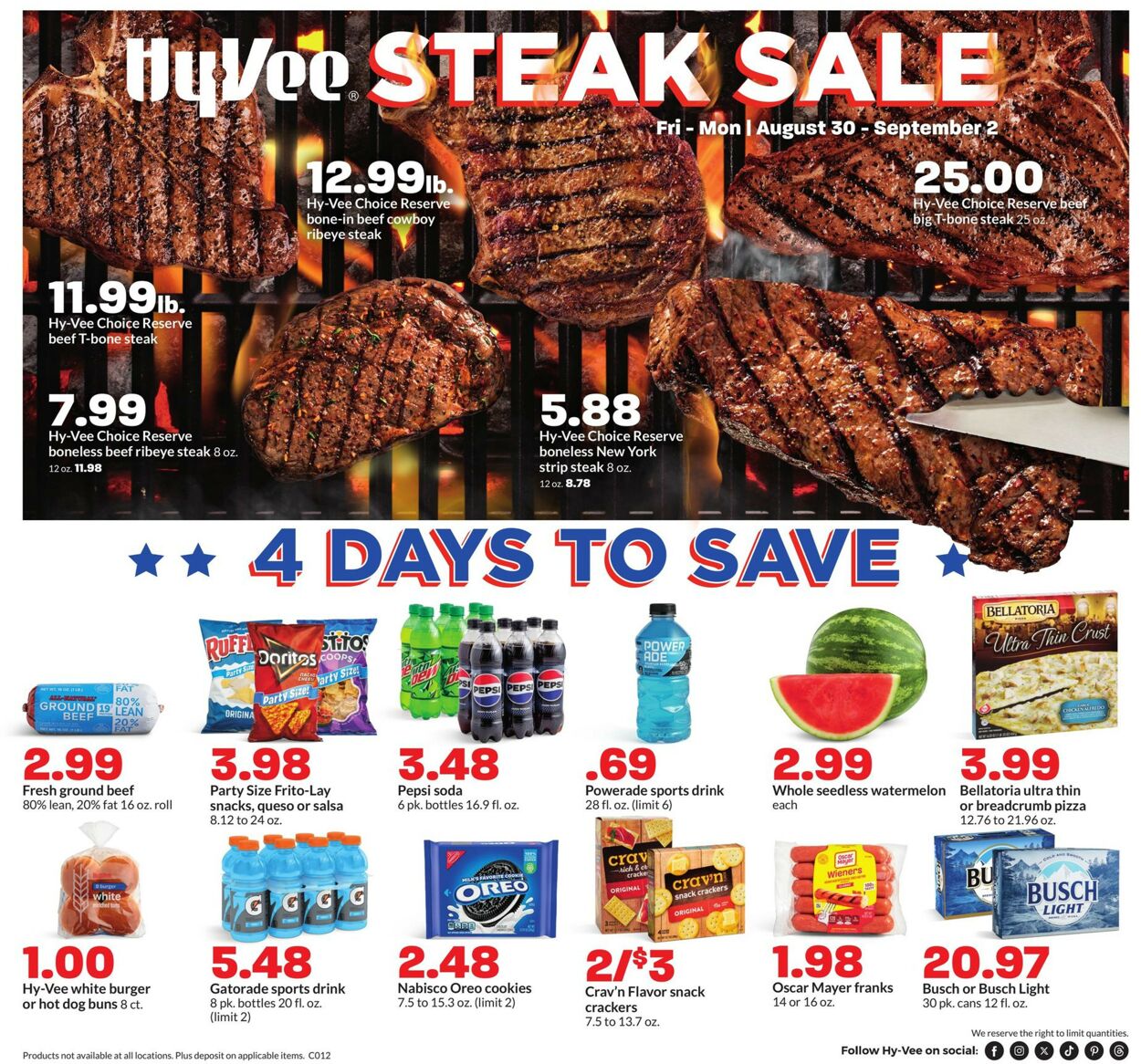 Catalogue HyVee from 08/30/2024