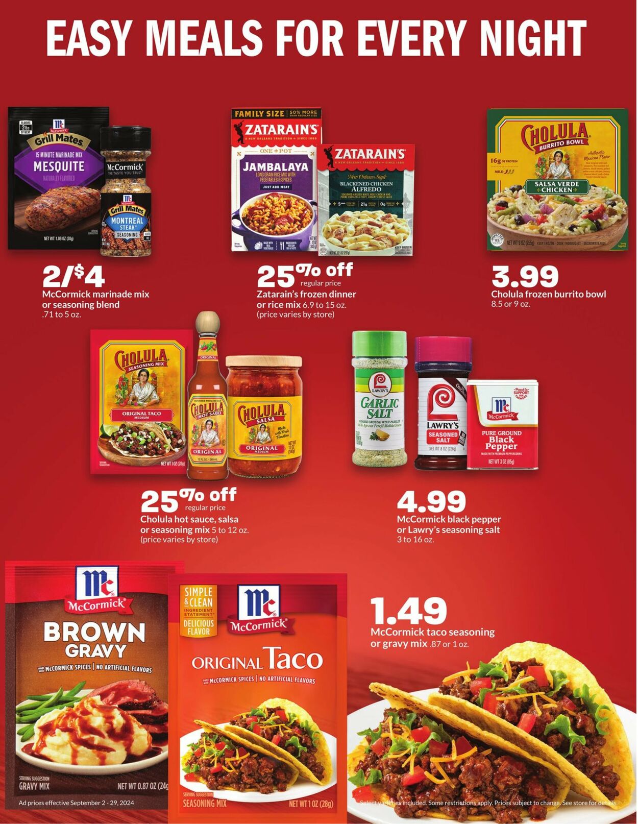 Catalogue HyVee from 09/02/2024