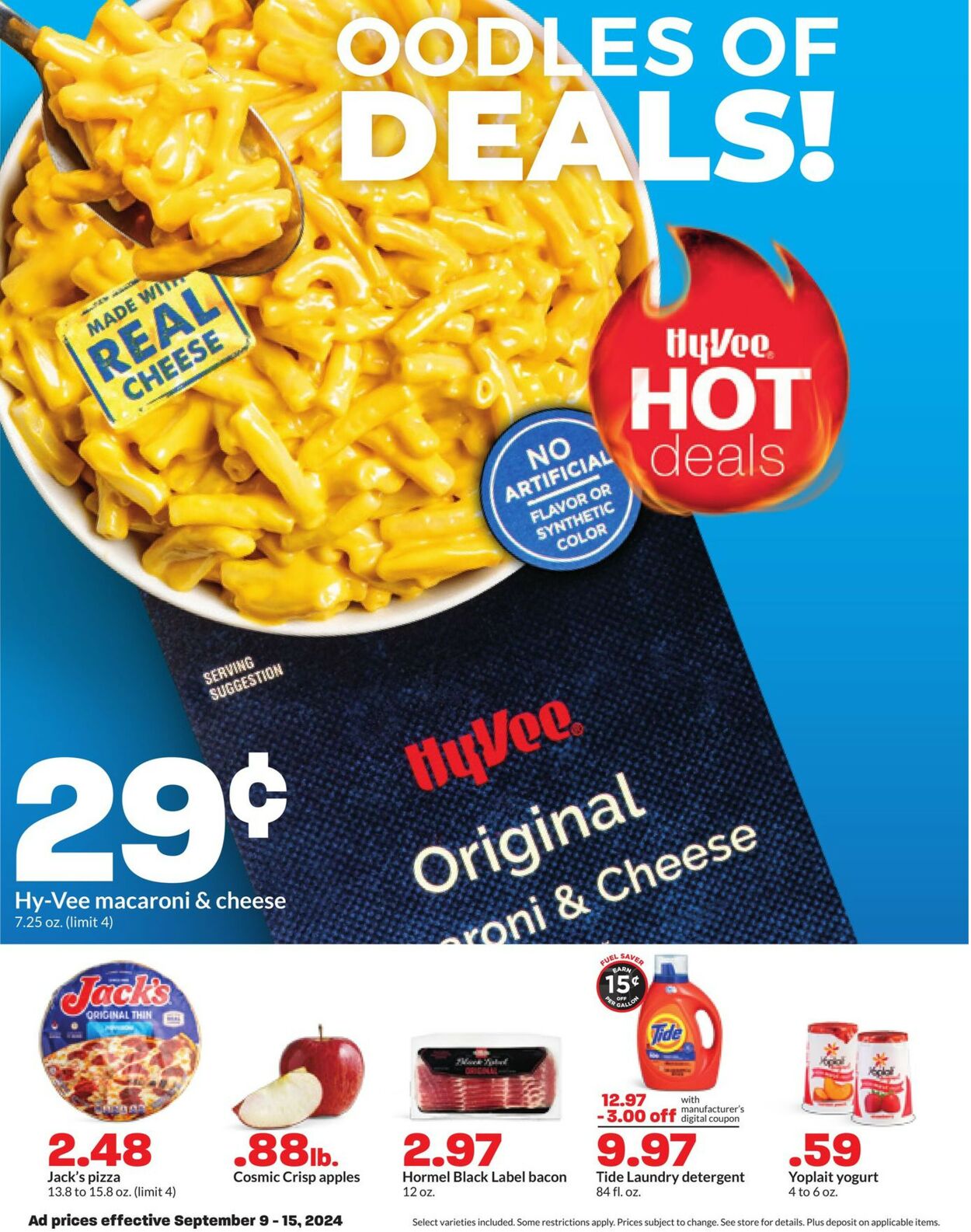 Catalogue HyVee from 09/09/2024