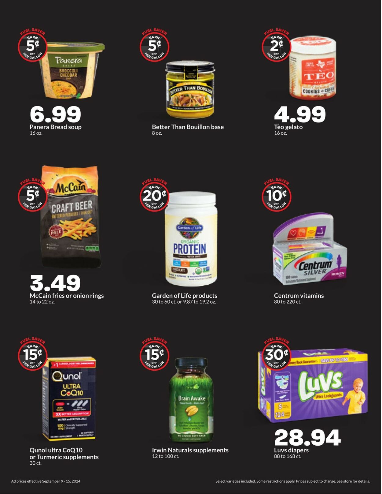 Catalogue HyVee from 09/09/2024